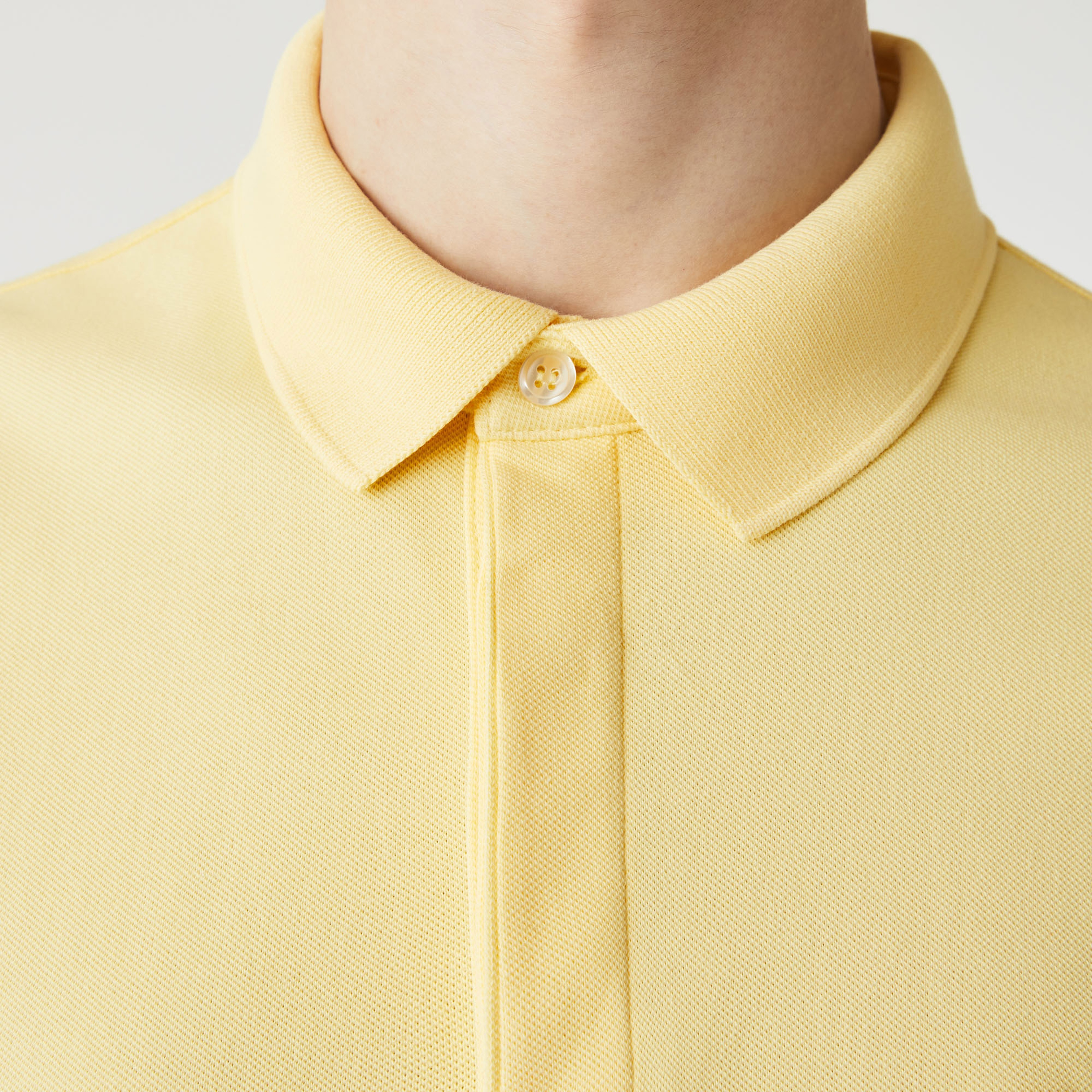 Lacoste Erkek Regular Fit Sarı Polo