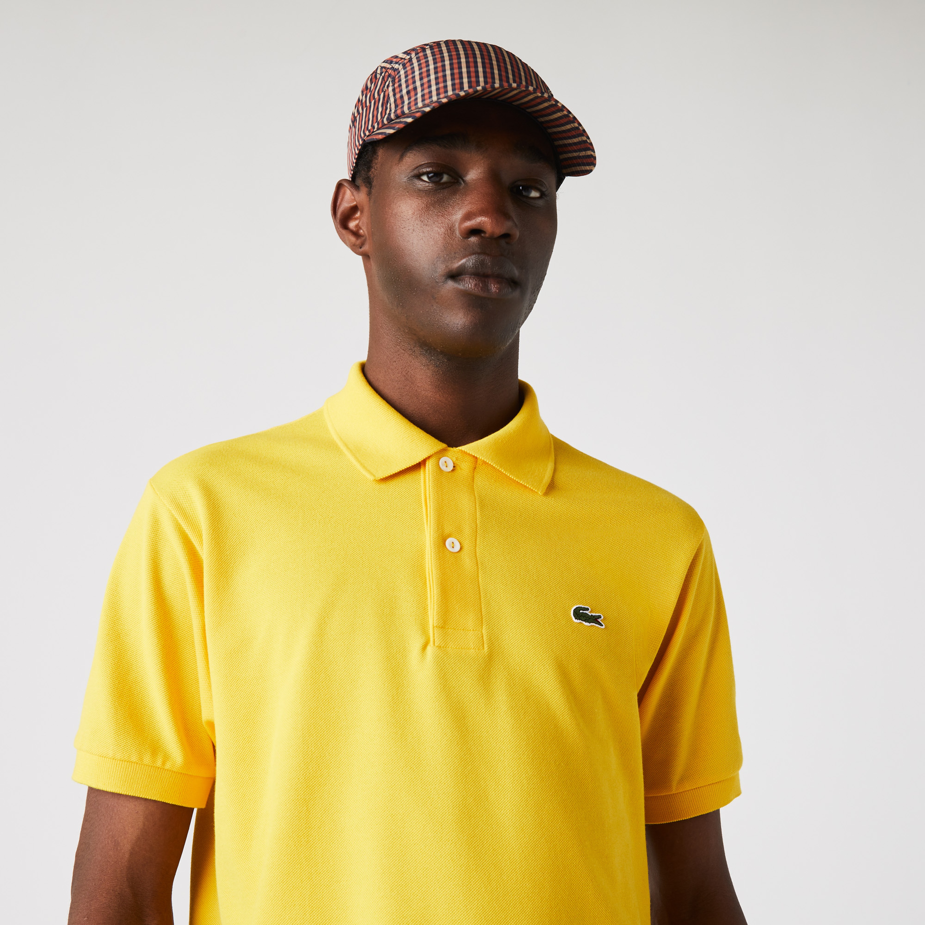 Lacoste Erkek L1212 Classic Fit Sarı Polo