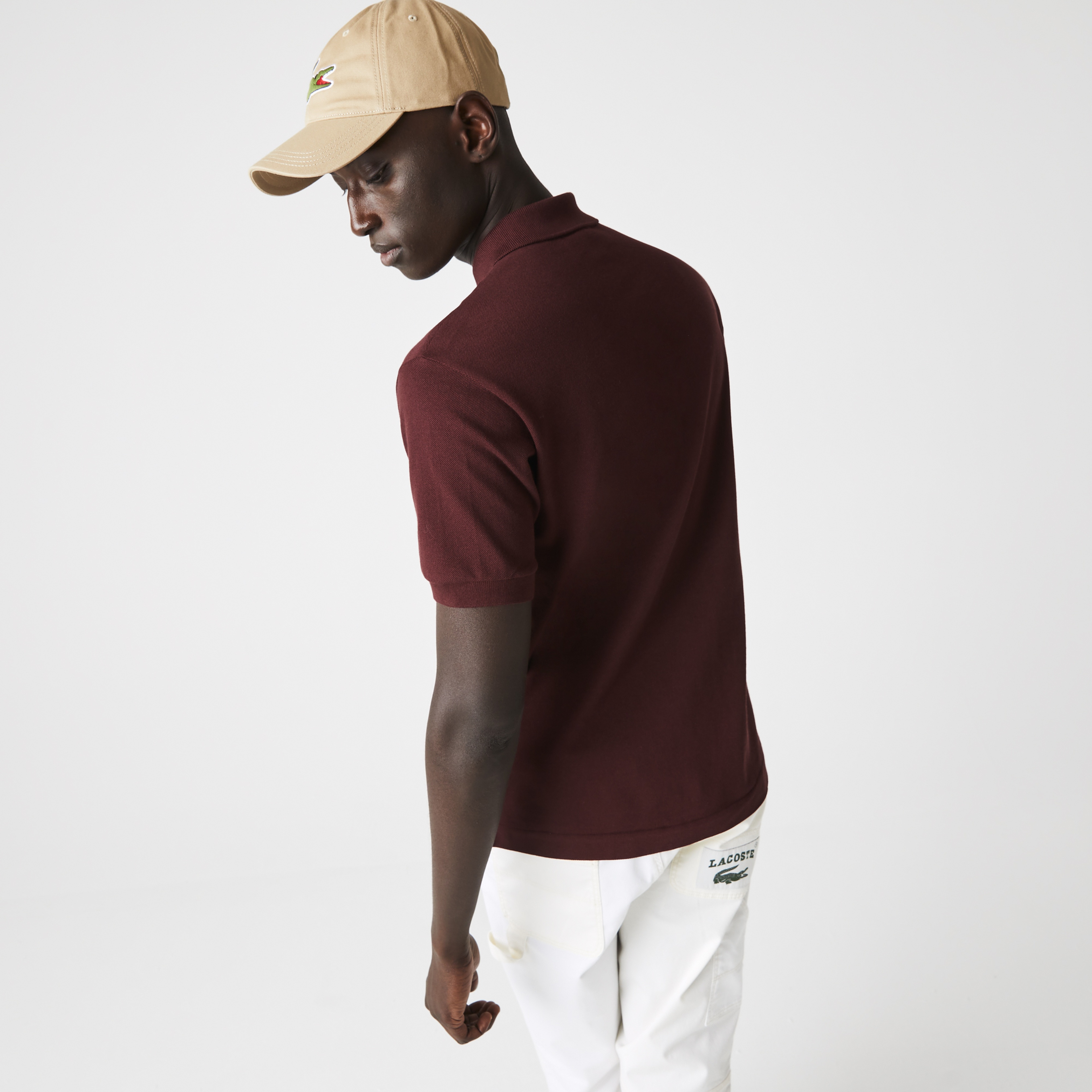 Lacoste Erkek L1212 Classic Fit Kahverengi Polo
