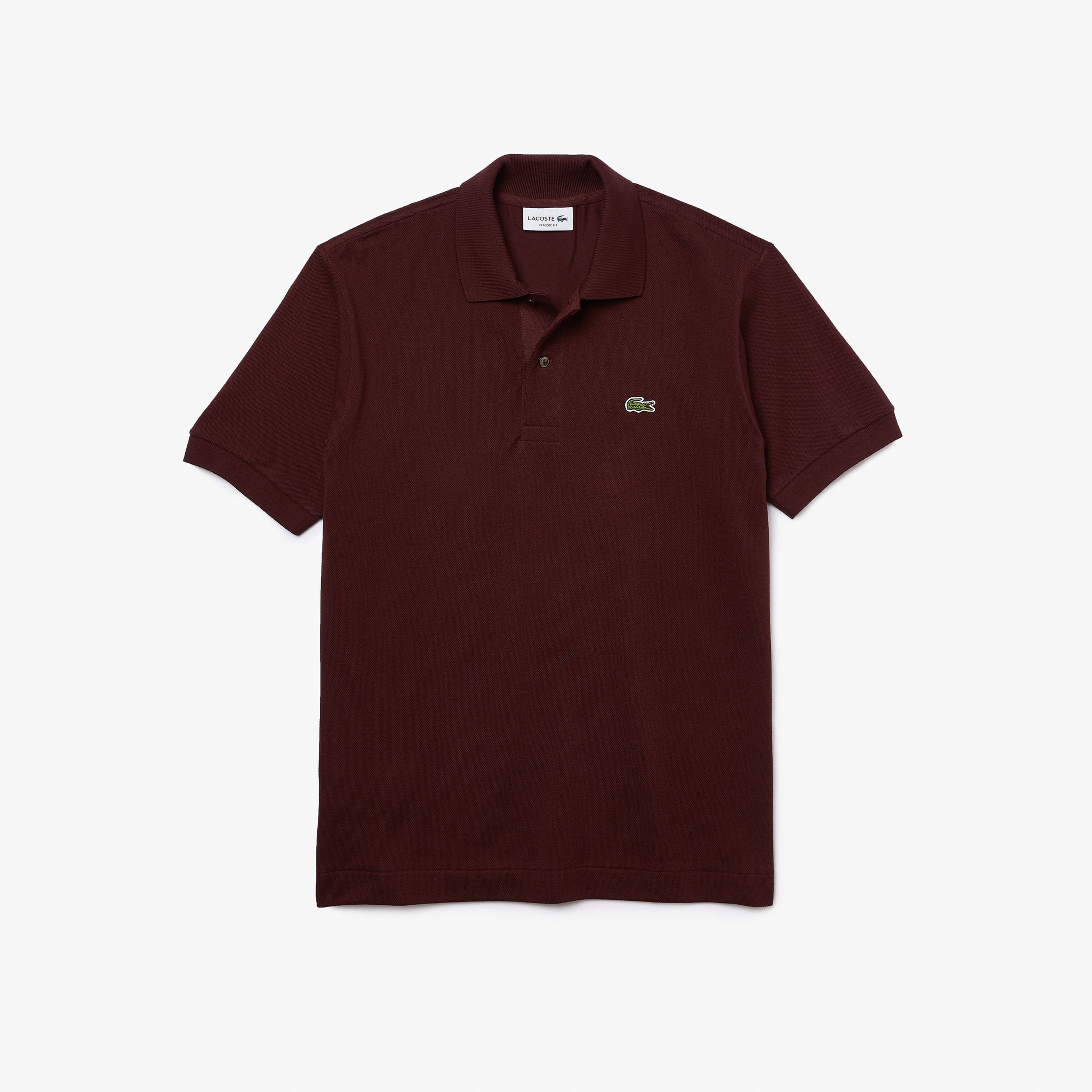 Lacoste Erkek L1212 Classic Fit Kahverengi Polo