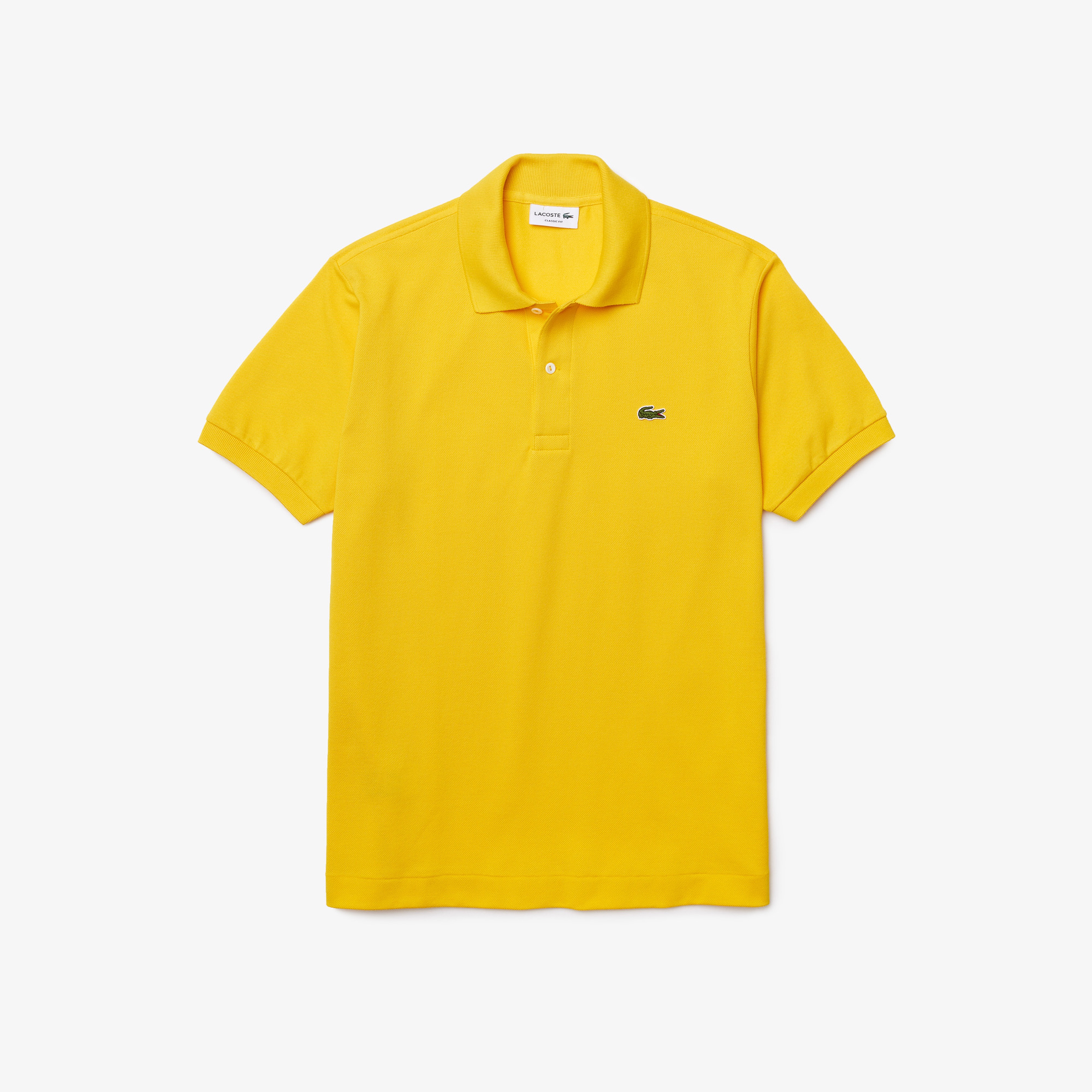 Lacoste Erkek L1212 Classic Fit Sarı Polo