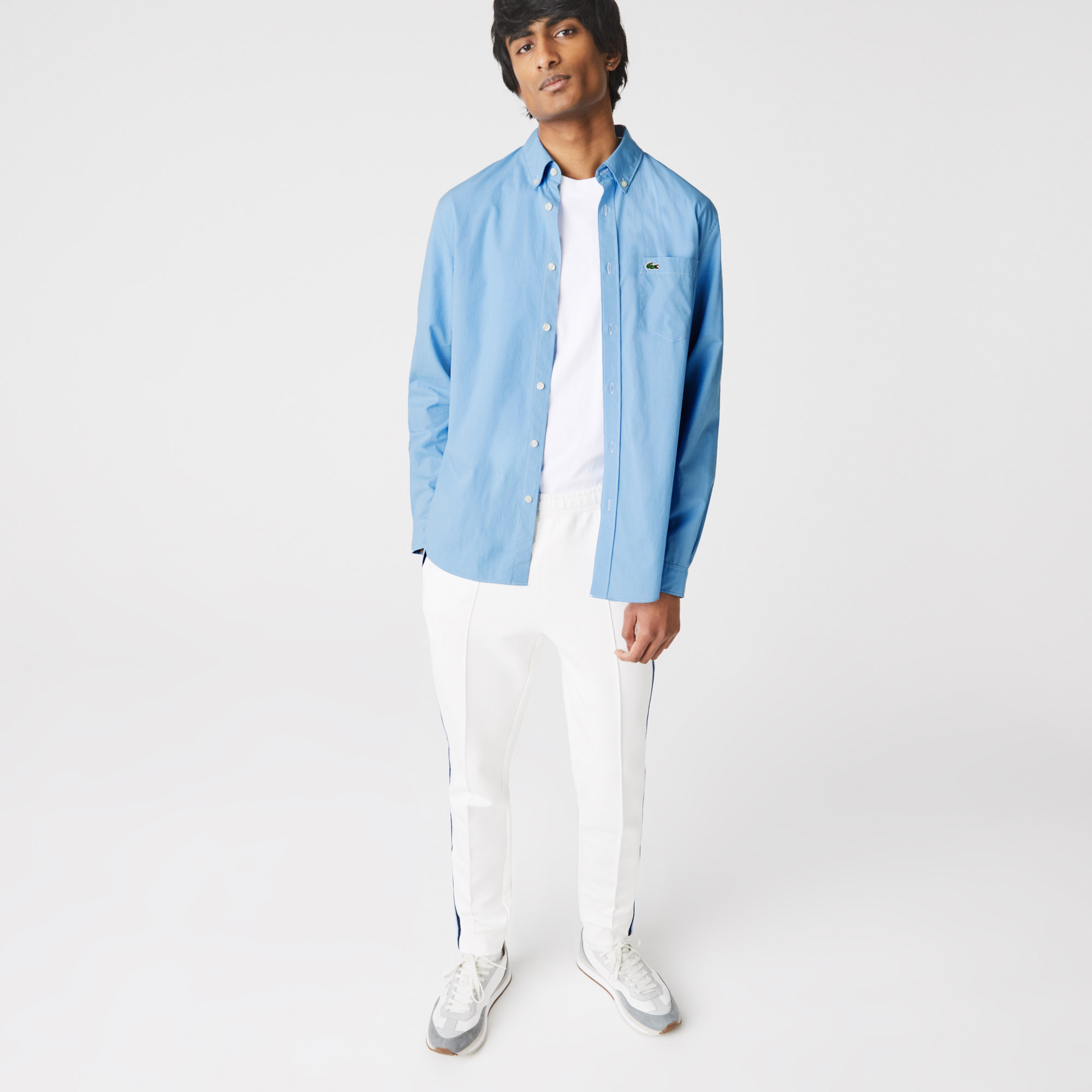 Lacoste Erkek Regular Fit Mavi Gömlek