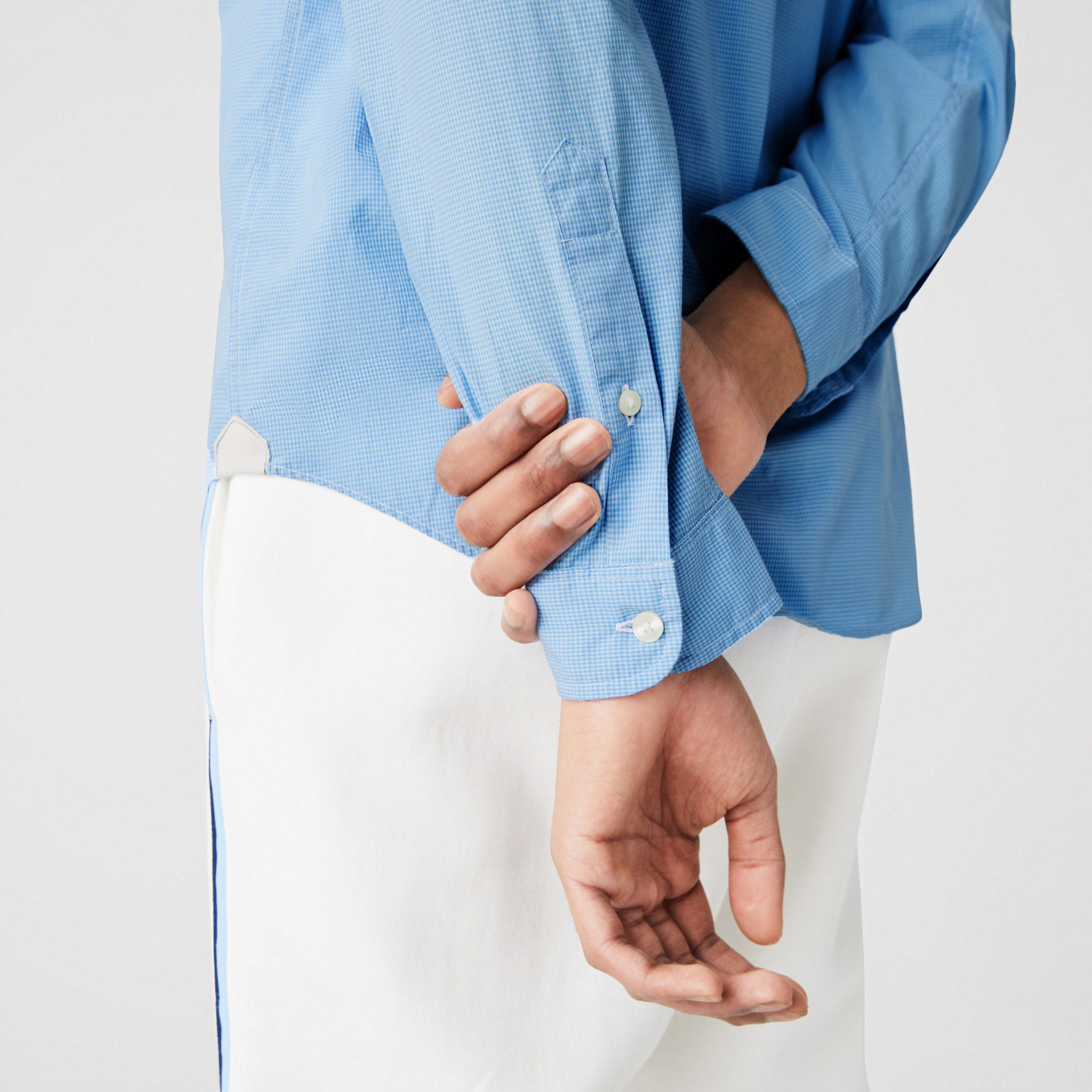 Lacoste Erkek Regular Fit Mavi Gömlek