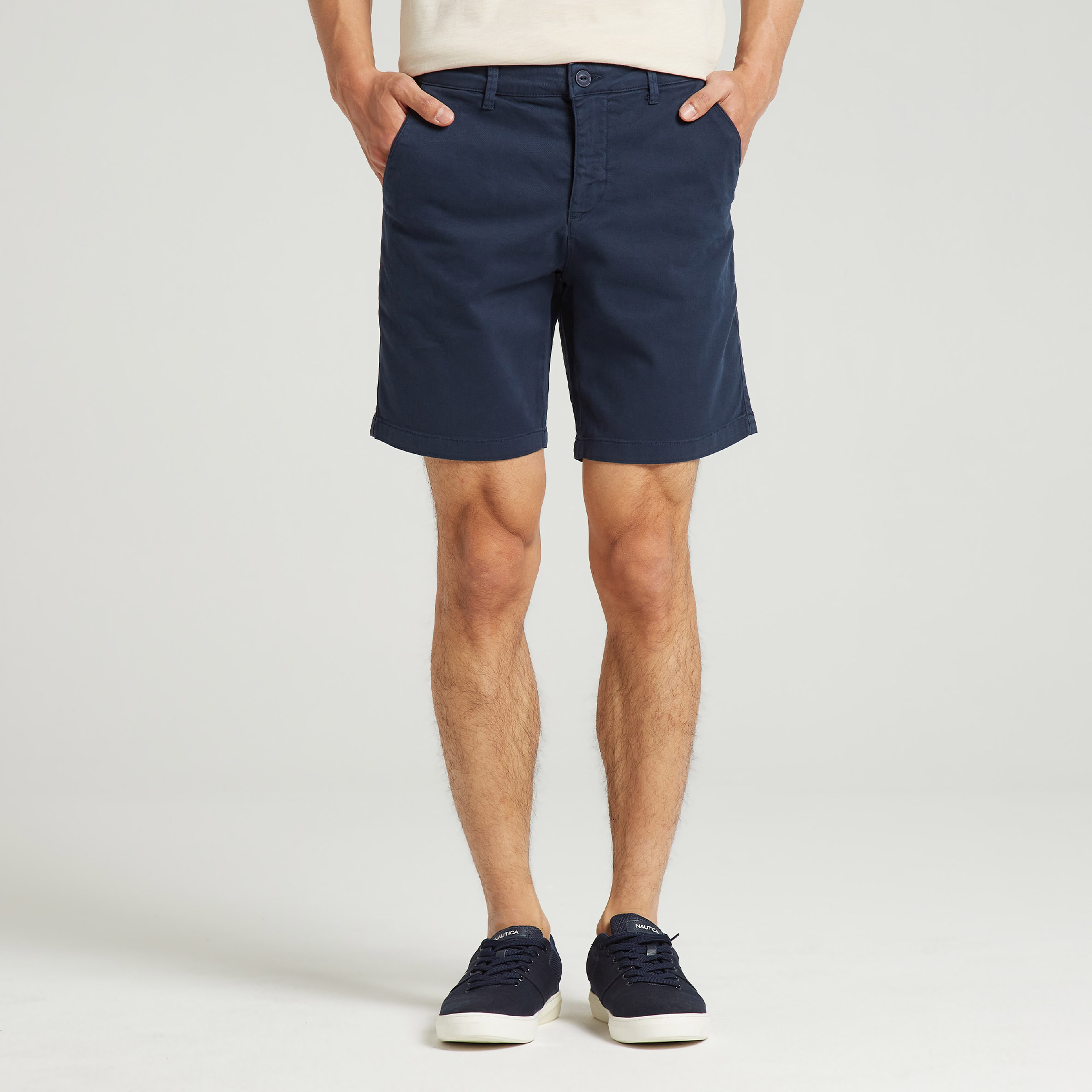 Nautica Erkek Lacivert Slim Fit Bermuda Şort