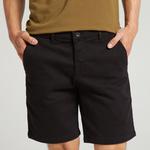 NAUTICA ERKEK SİYAH SLIM FIT BERMUDA ŞORT