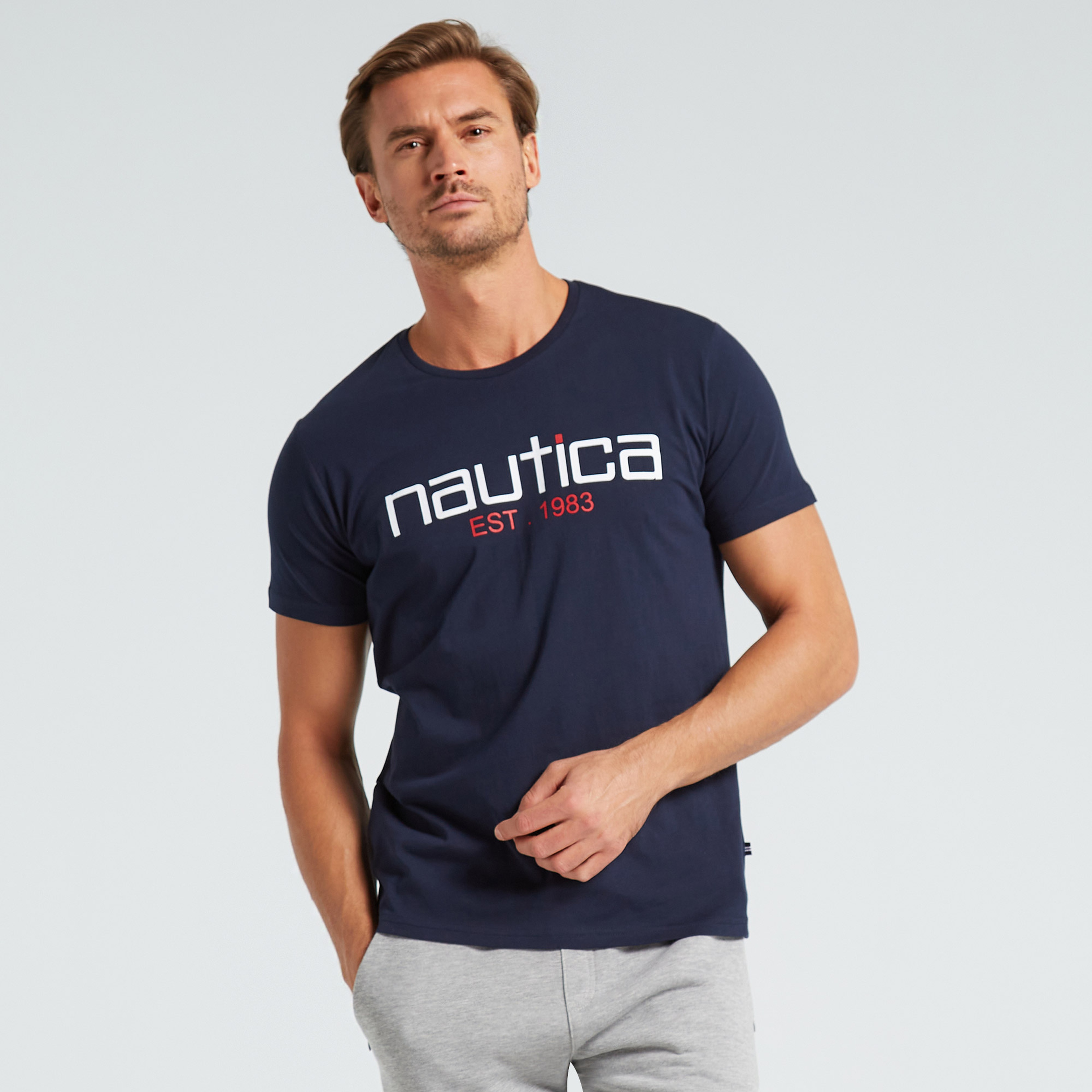 Nautica Standart Fit Erkek Lacivert T-shirt