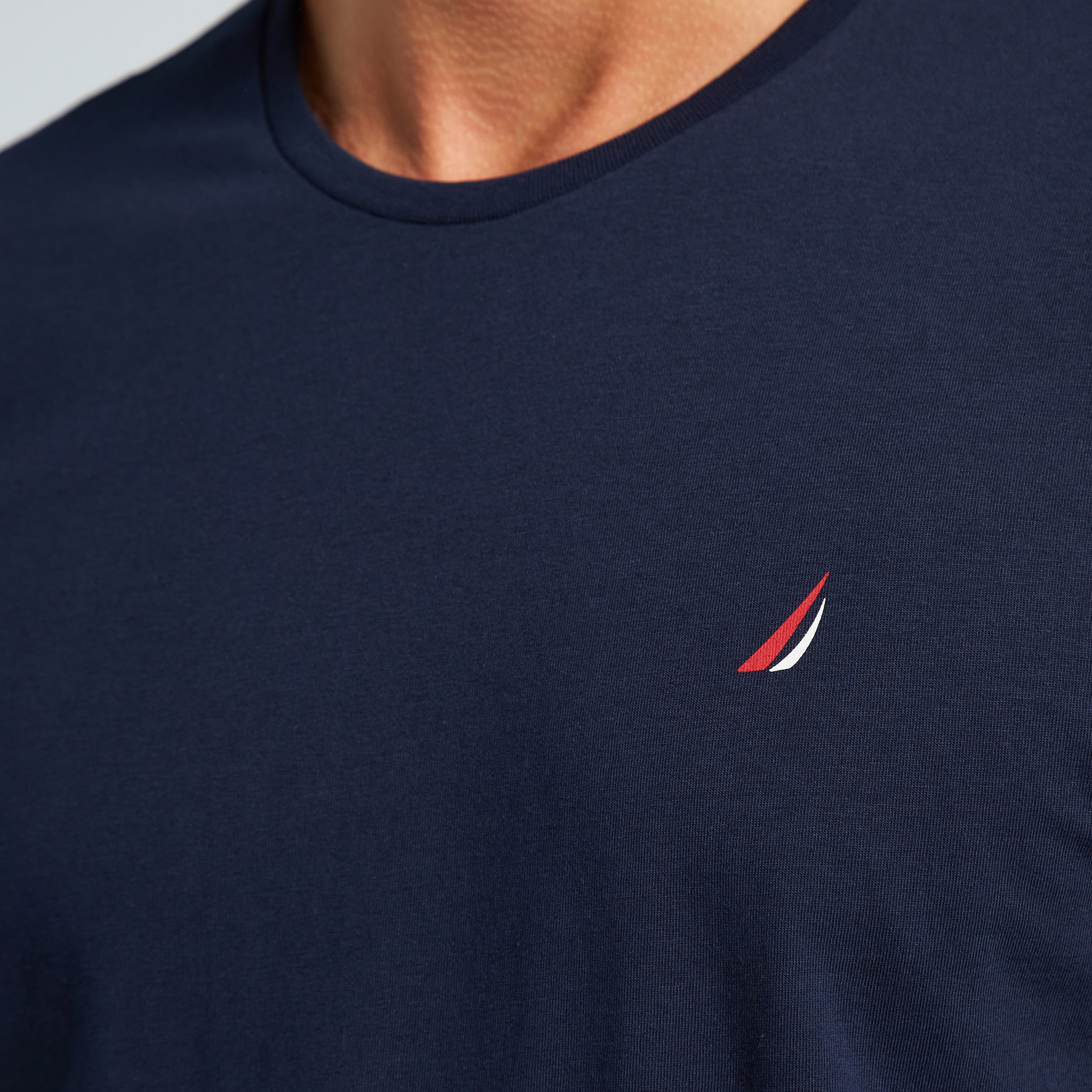 Nautica Erkek Lacivert Standart Fit T-Shirt