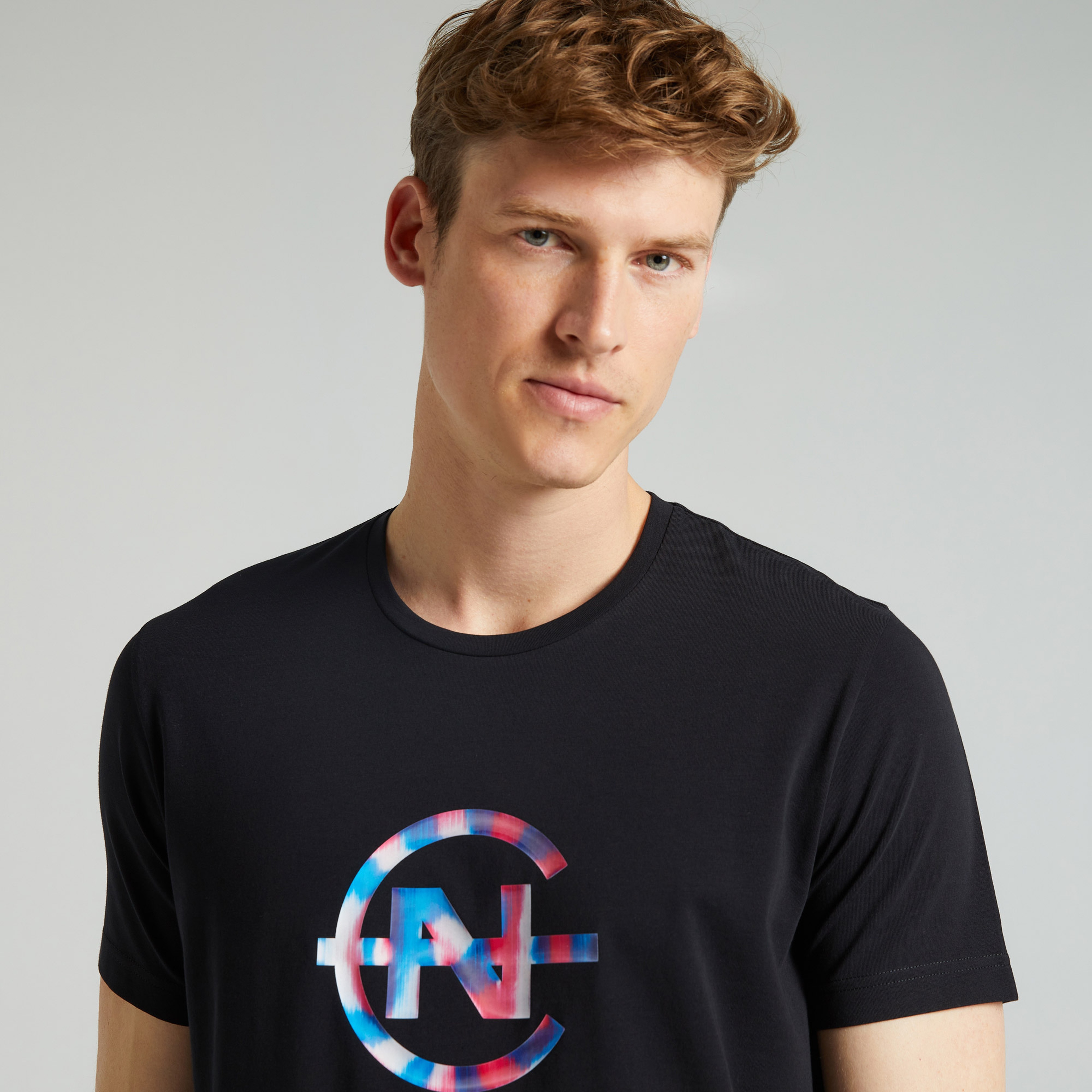 Nautica Erkek Siyah Standart Fit T-Shirt