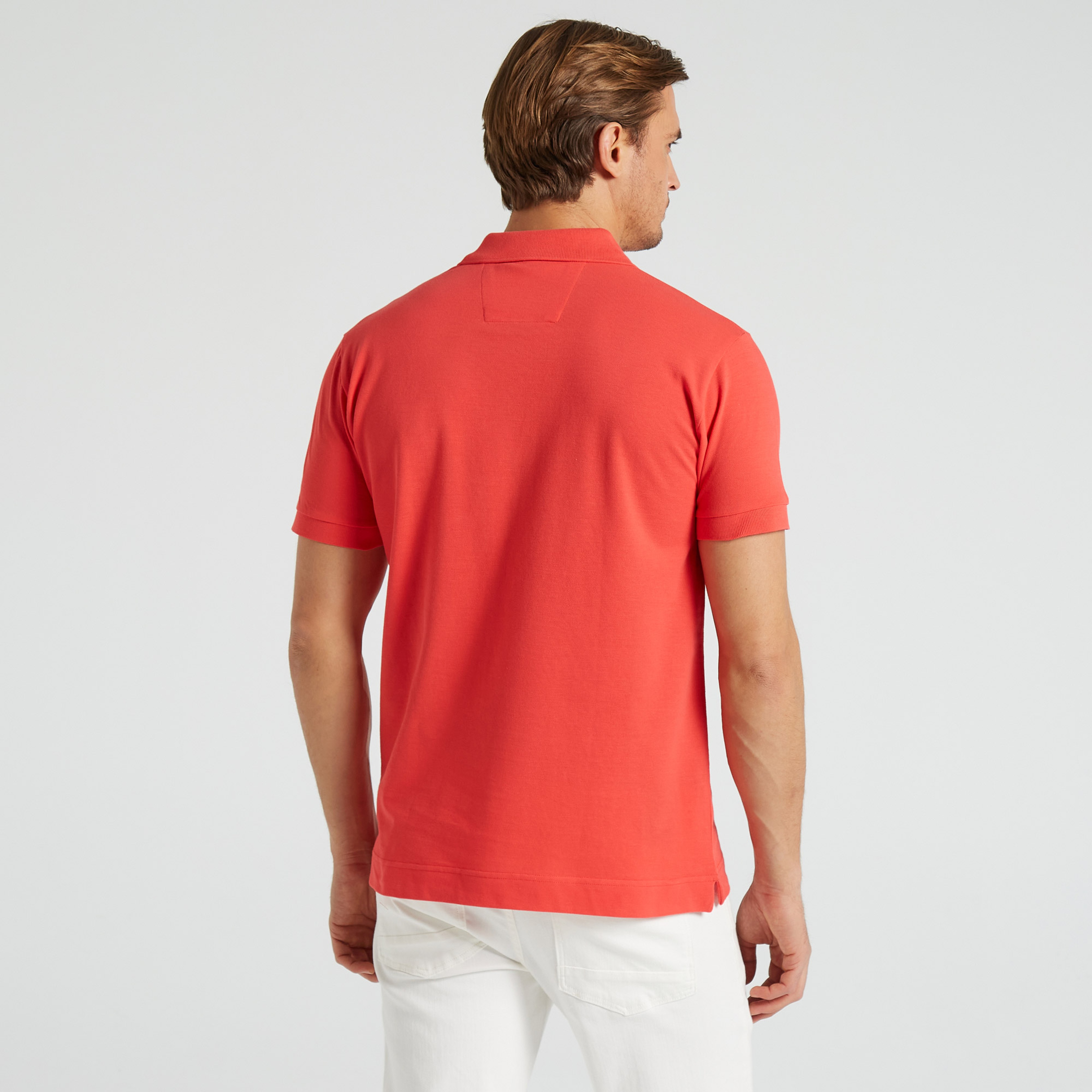 NAUTICA ERKEK KIRMIZI CLASSIC FIT KISA KOLLU POLO