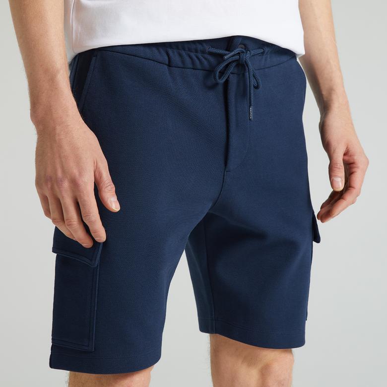 Nautica Erkek Lacivert Standart Fit Şort