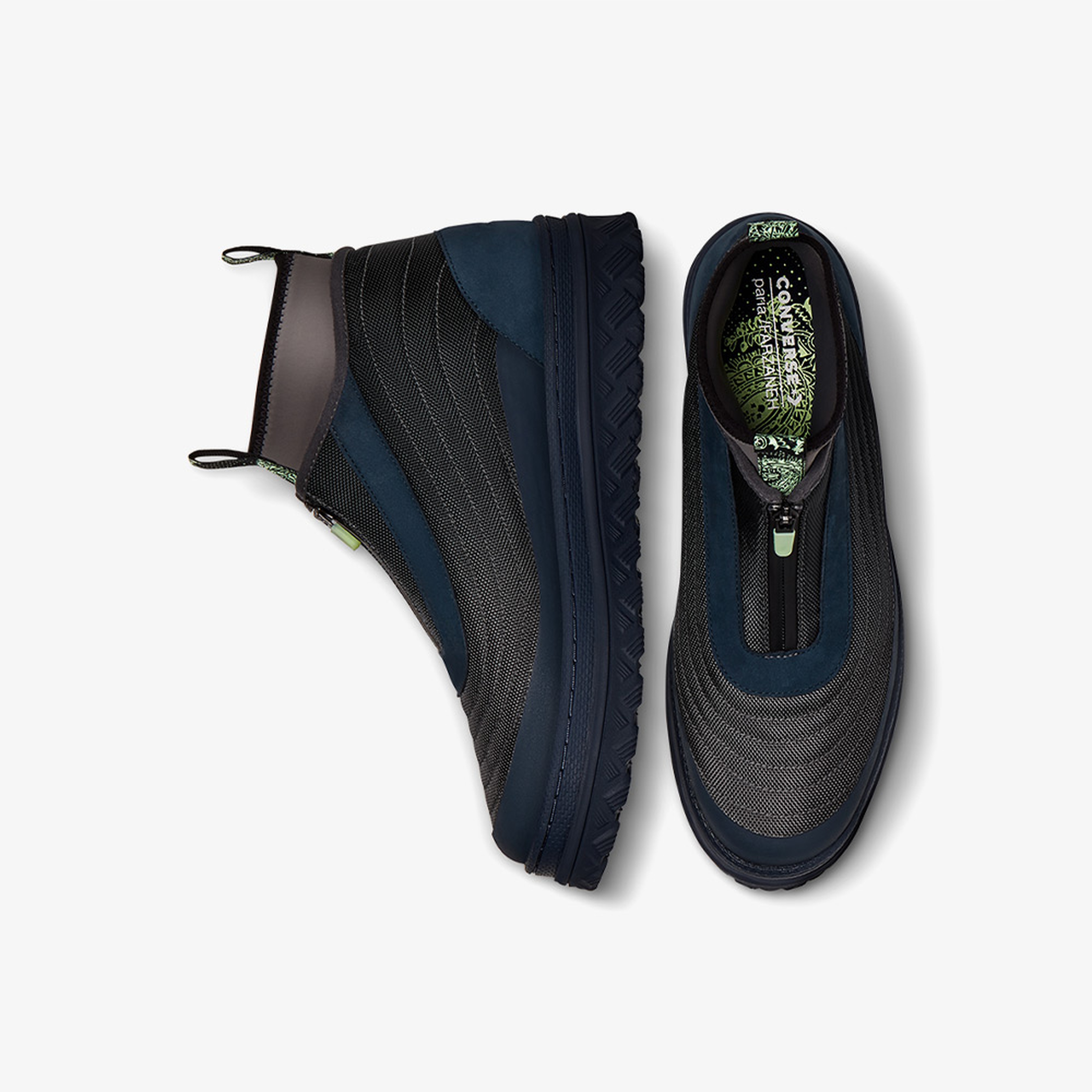 Converse Pro Leather X2 Trek Hi Erkek Siyah Spor Ayakkabı