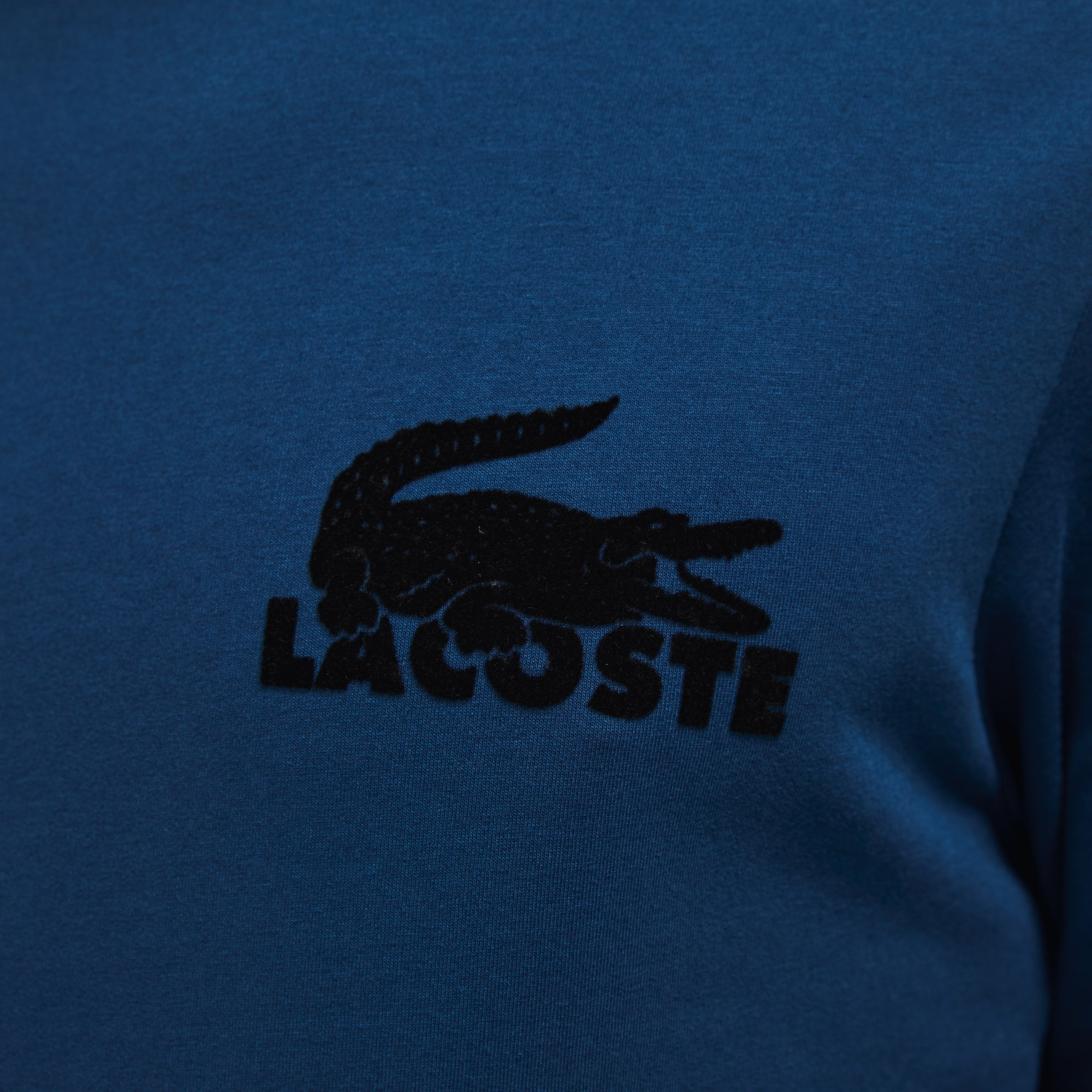 Lacoste Erkek Bisiklet Yaka Lacivert Sweatshirt