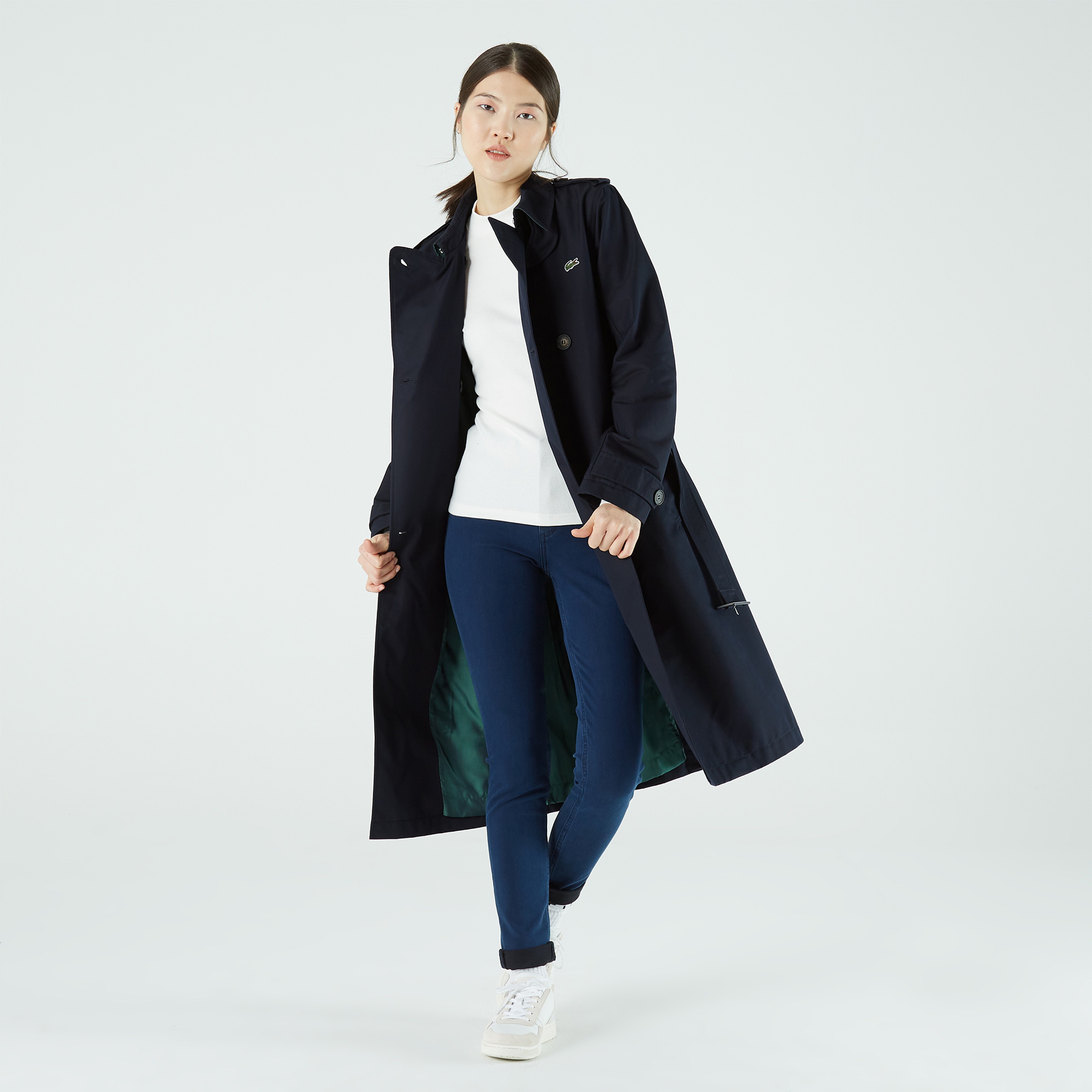 Lacoste Kadın Lacivert Trençkot42BF6717| Occasion