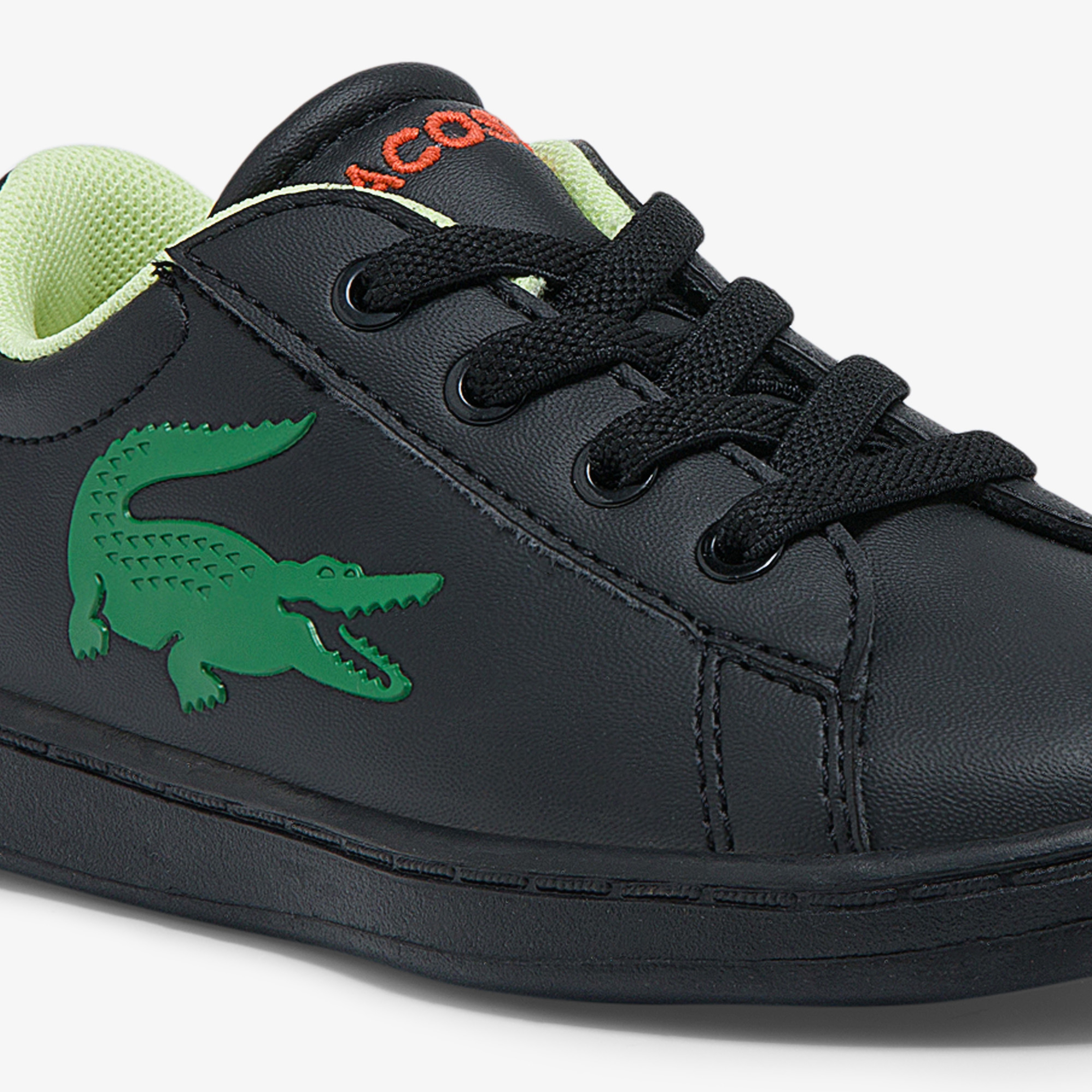 Lacoste Carnaby Evo Çocuk Siyah Sneaker