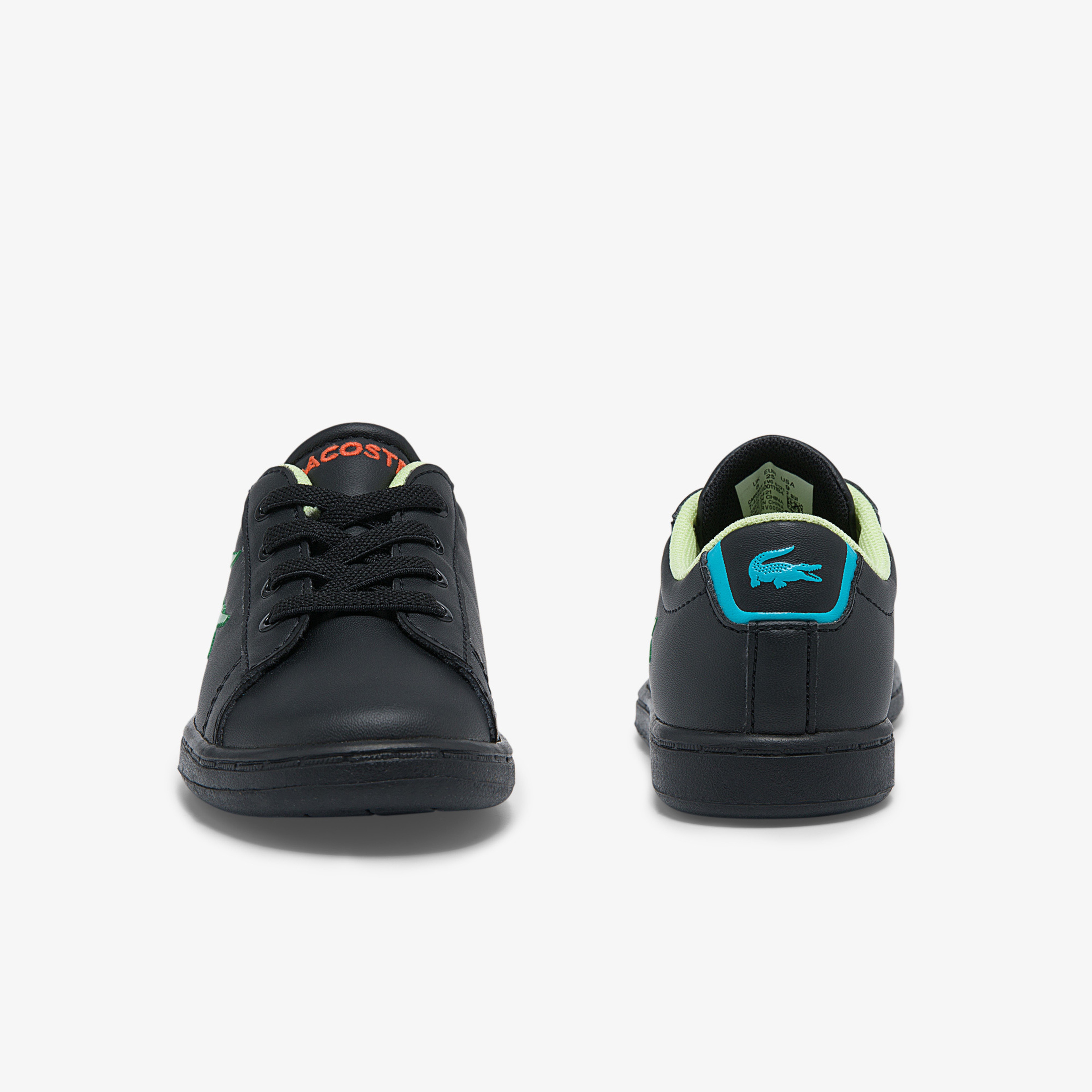 Lacoste Carnaby Evo Çocuk Siyah Sneaker