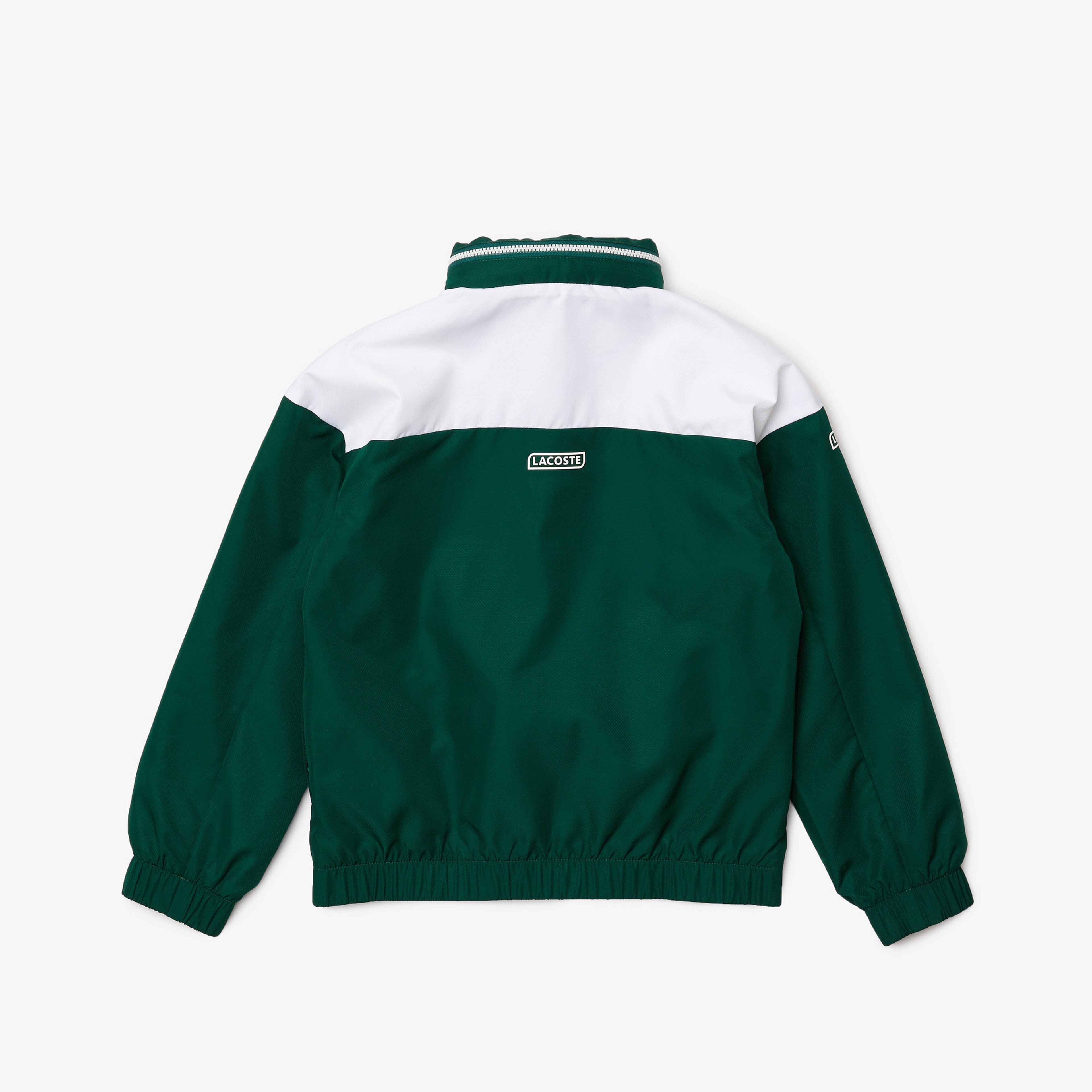 Lacoste SPORT Erkek Çocuk Uzun Kollu Yeşil-Beyaz Eşofman Takımı