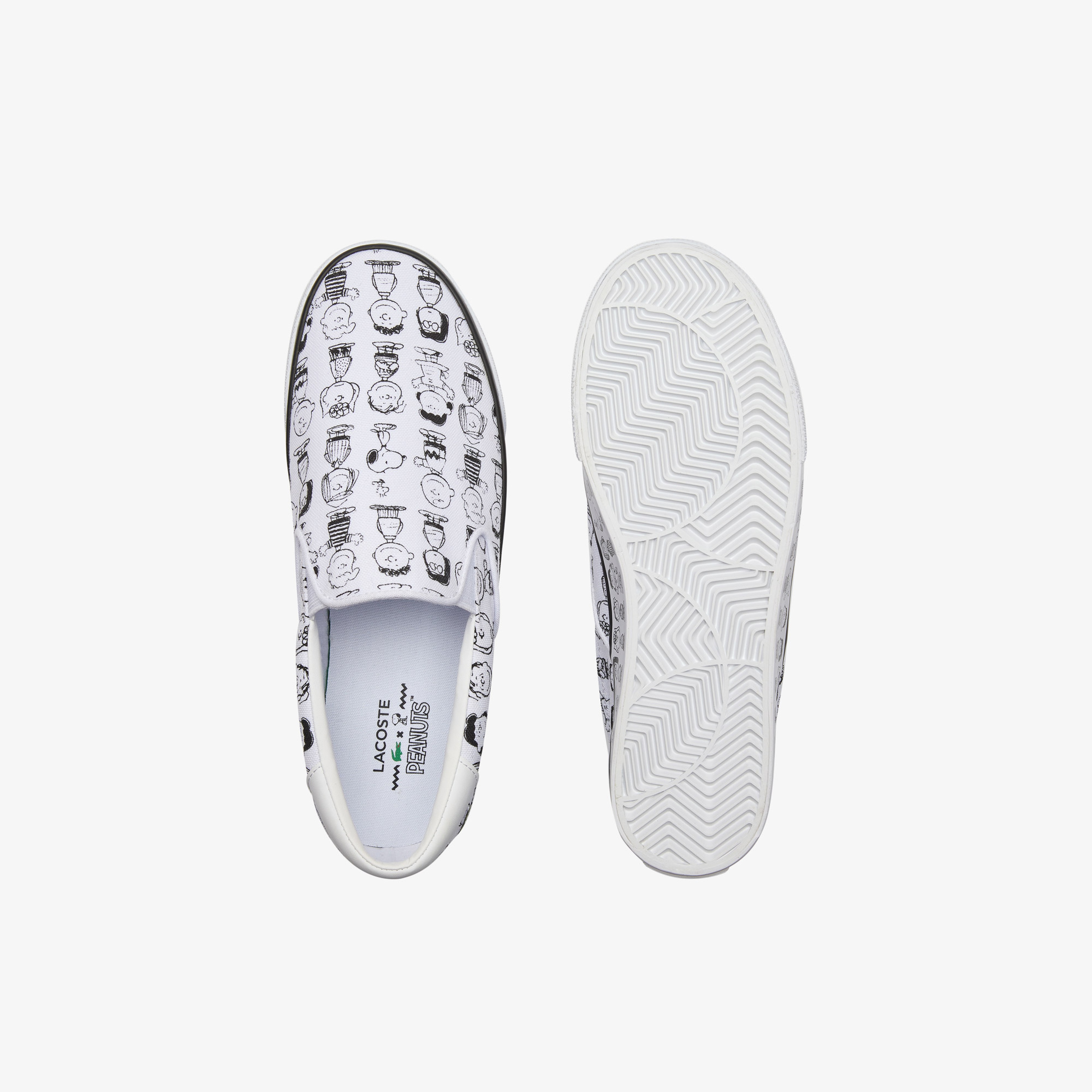 Lacoste Peanuts Erkek Beyaz Spor Ayakkabı