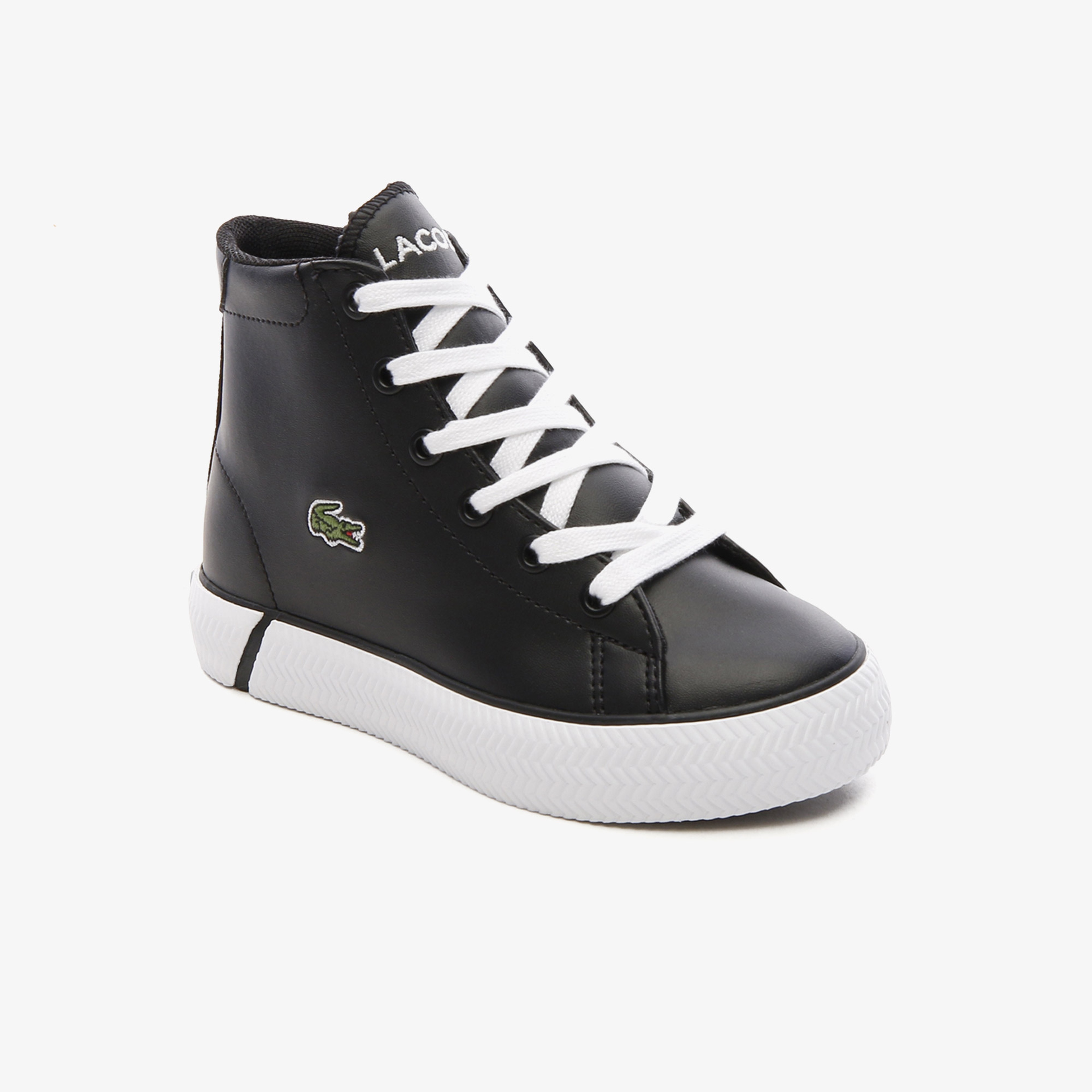 Lacoste Gripshot Mid Çocuk Siyah Sneaker