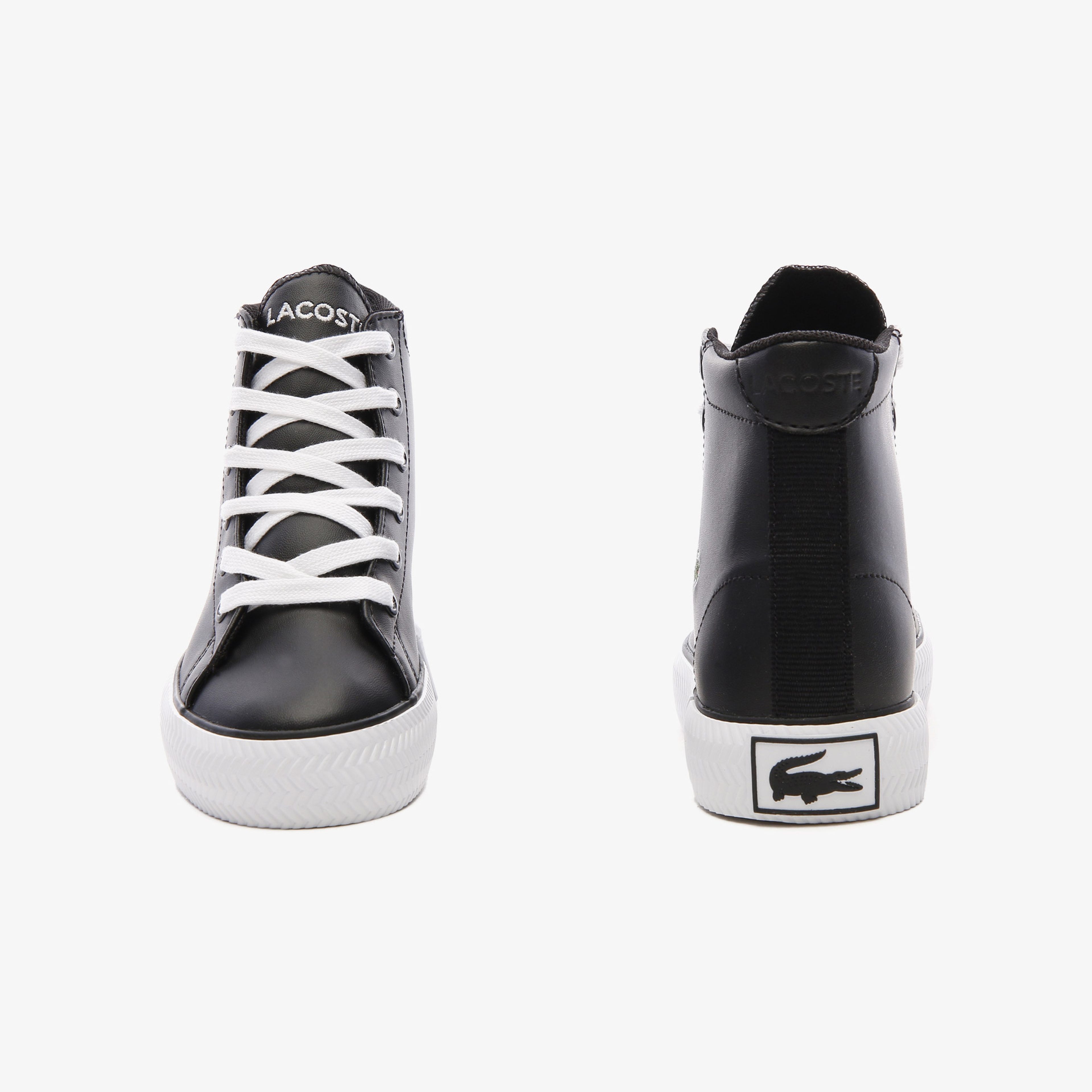 Lacoste Gripshot Mid Çocuk Siyah Sneaker