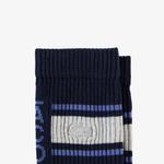 Erkek Renk Bloklu Lacivert Çorap