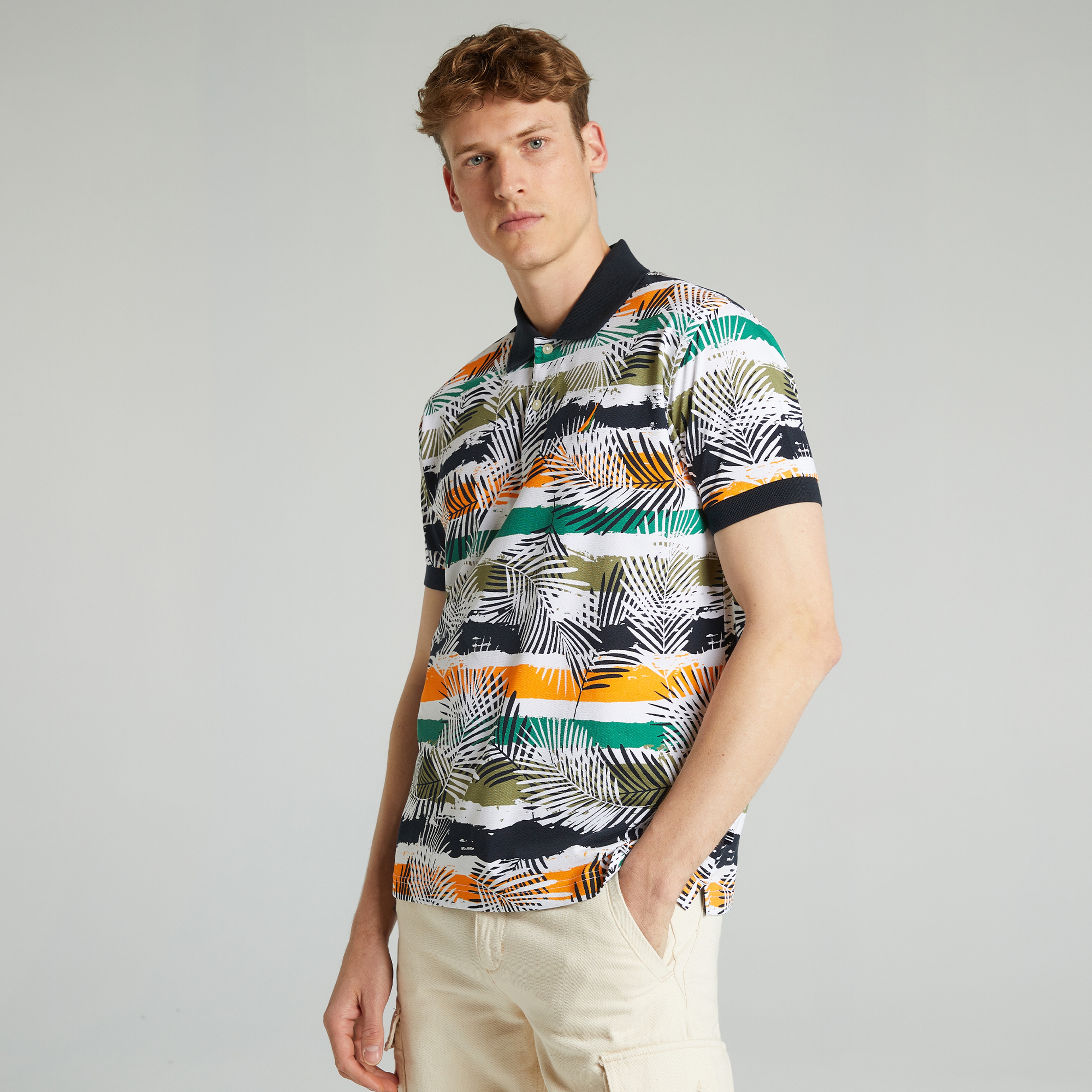 NAUTICA ERKEK YEŞİL CLASSIC FIT KISA KOLLU POLO