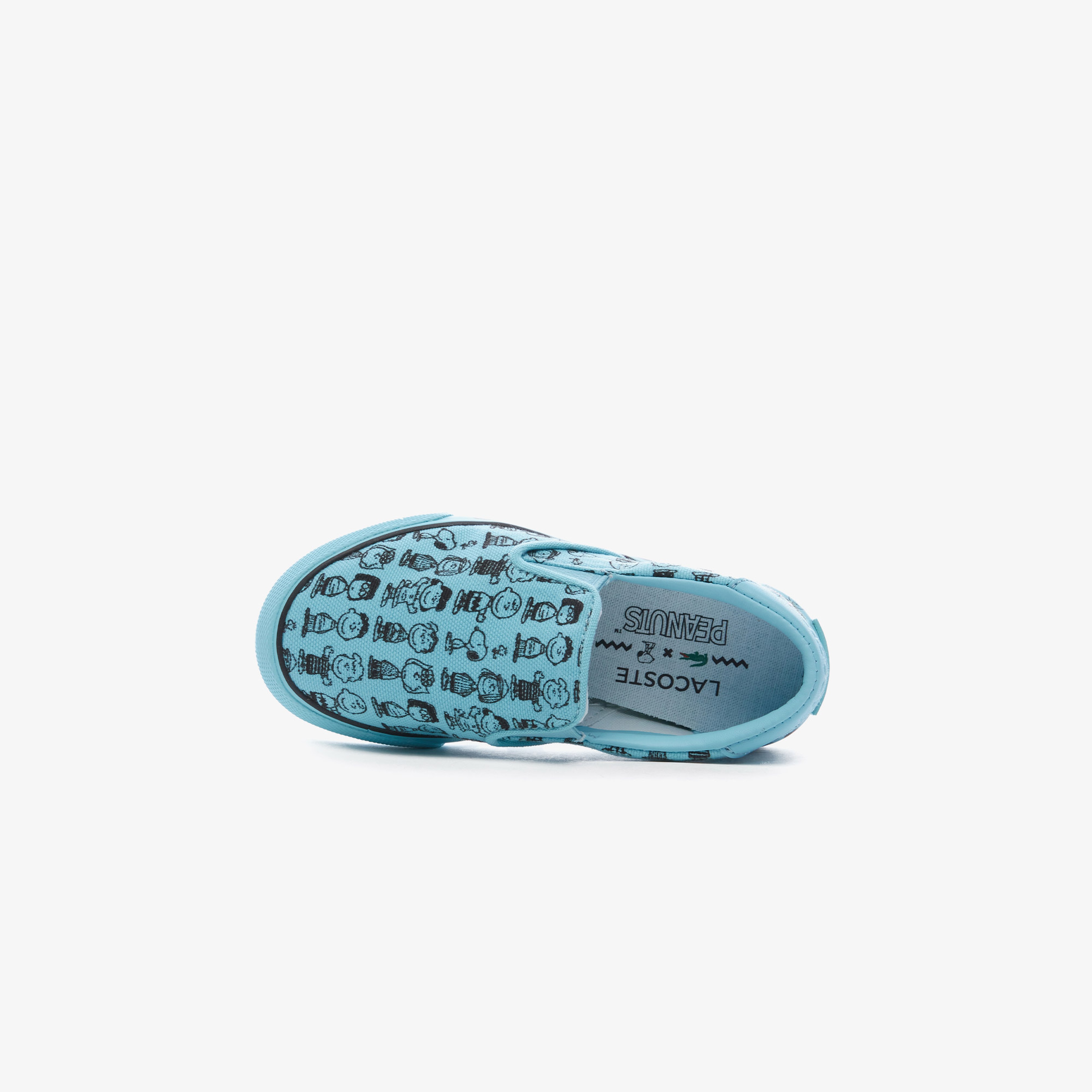 Lacoste x Peanuts Çocuk Mavi Sneaker