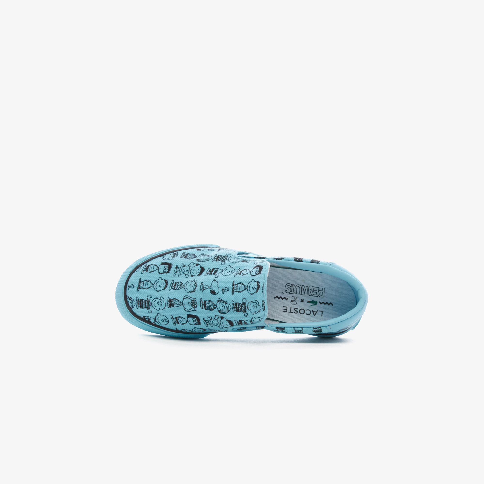 Lacoste x Peanuts Çocuk Mavi Sneaker