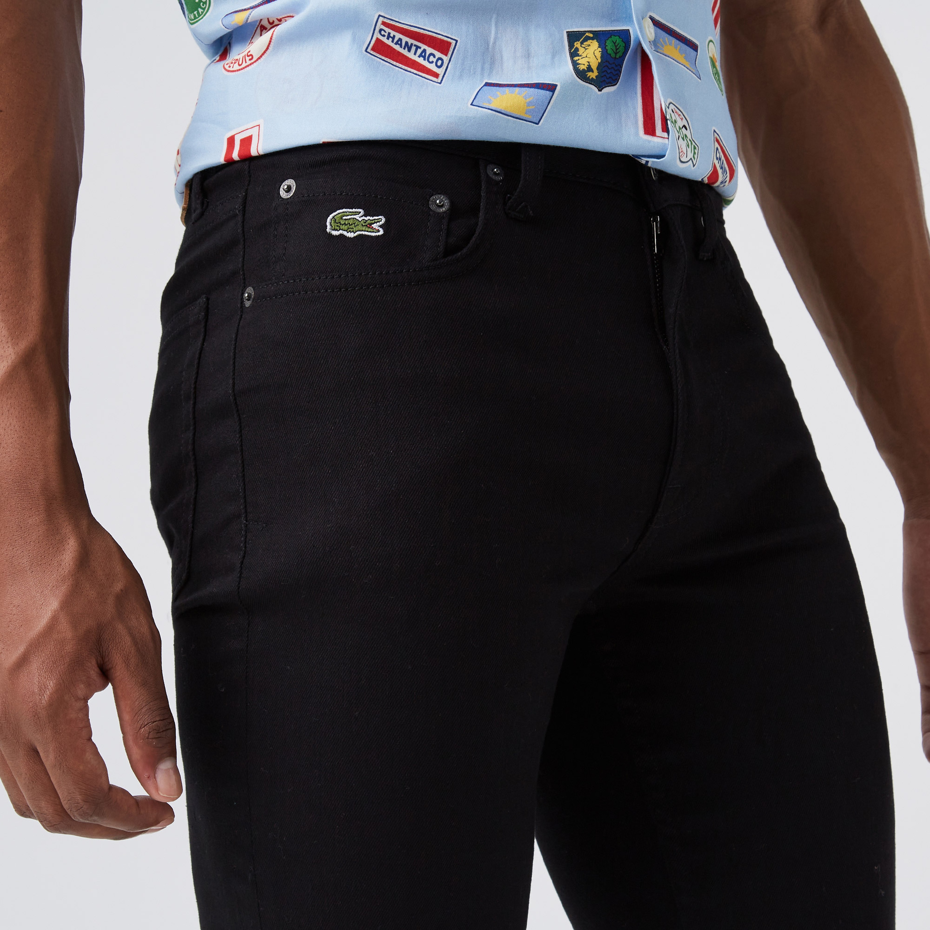 Lacoste Erkek Siyah Pantolon