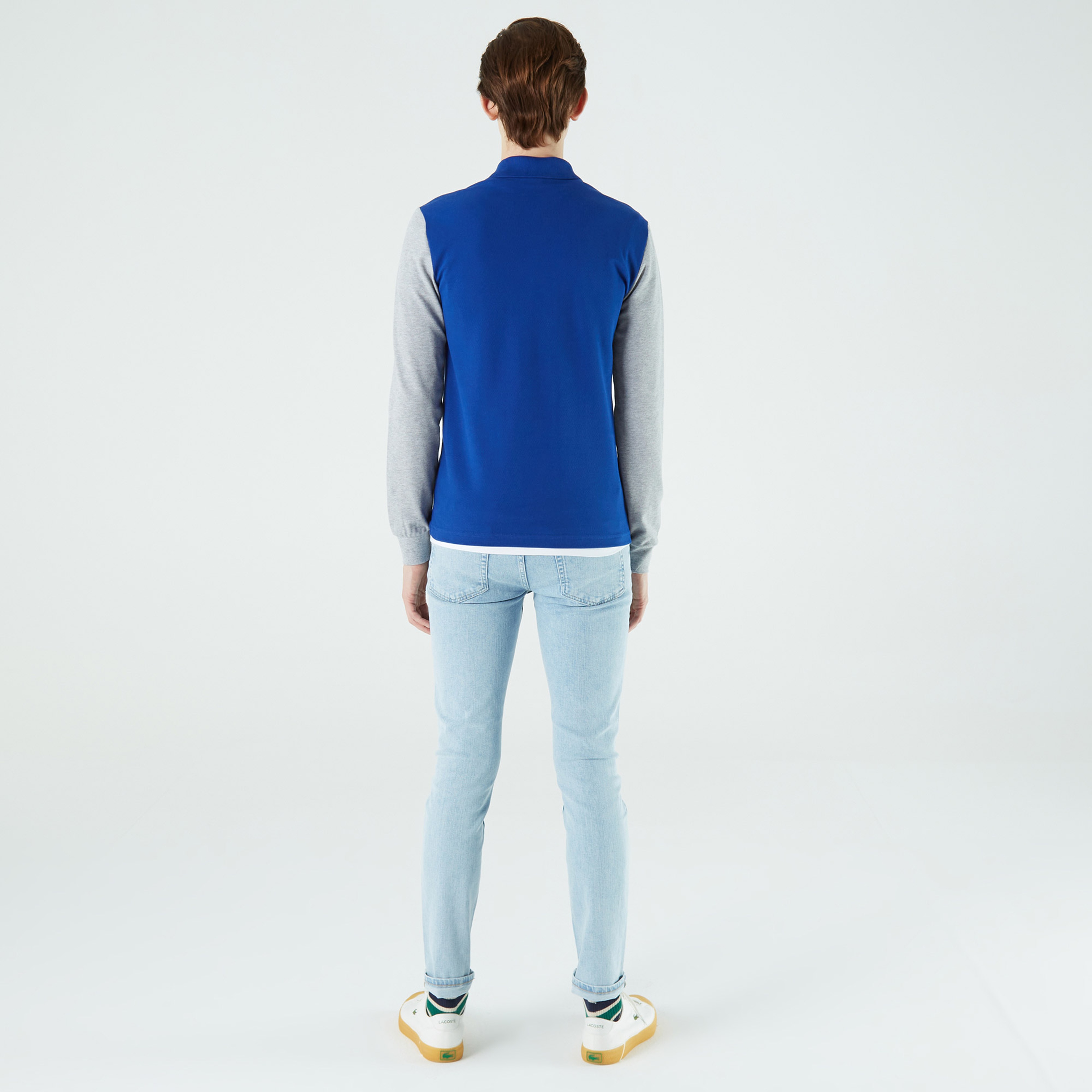 Lacoste Erkek Slim Fit Mavi Polo