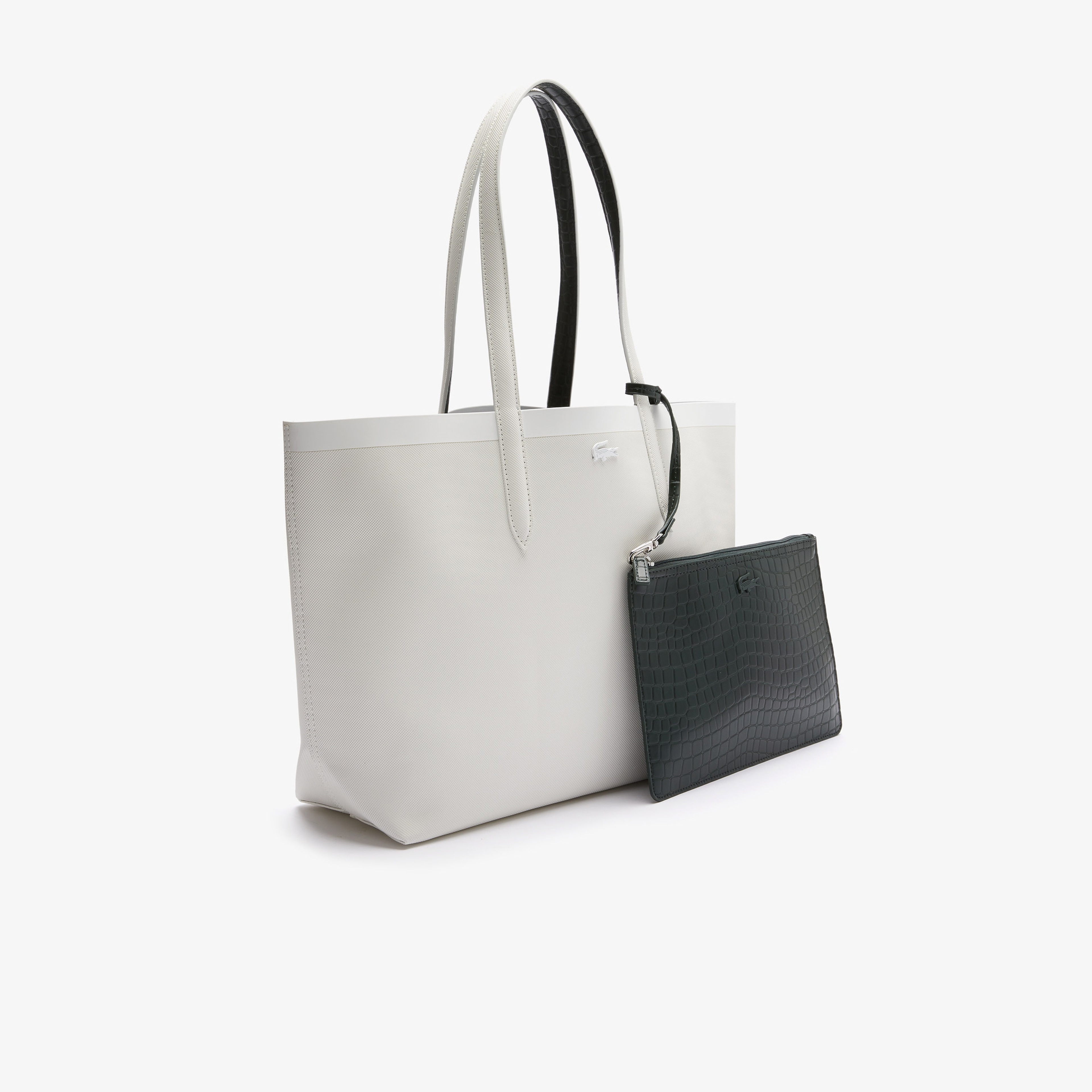 Lacoste Anna Seasonal Kadın Siyah - Beyaz Çift Taraflı Çanta