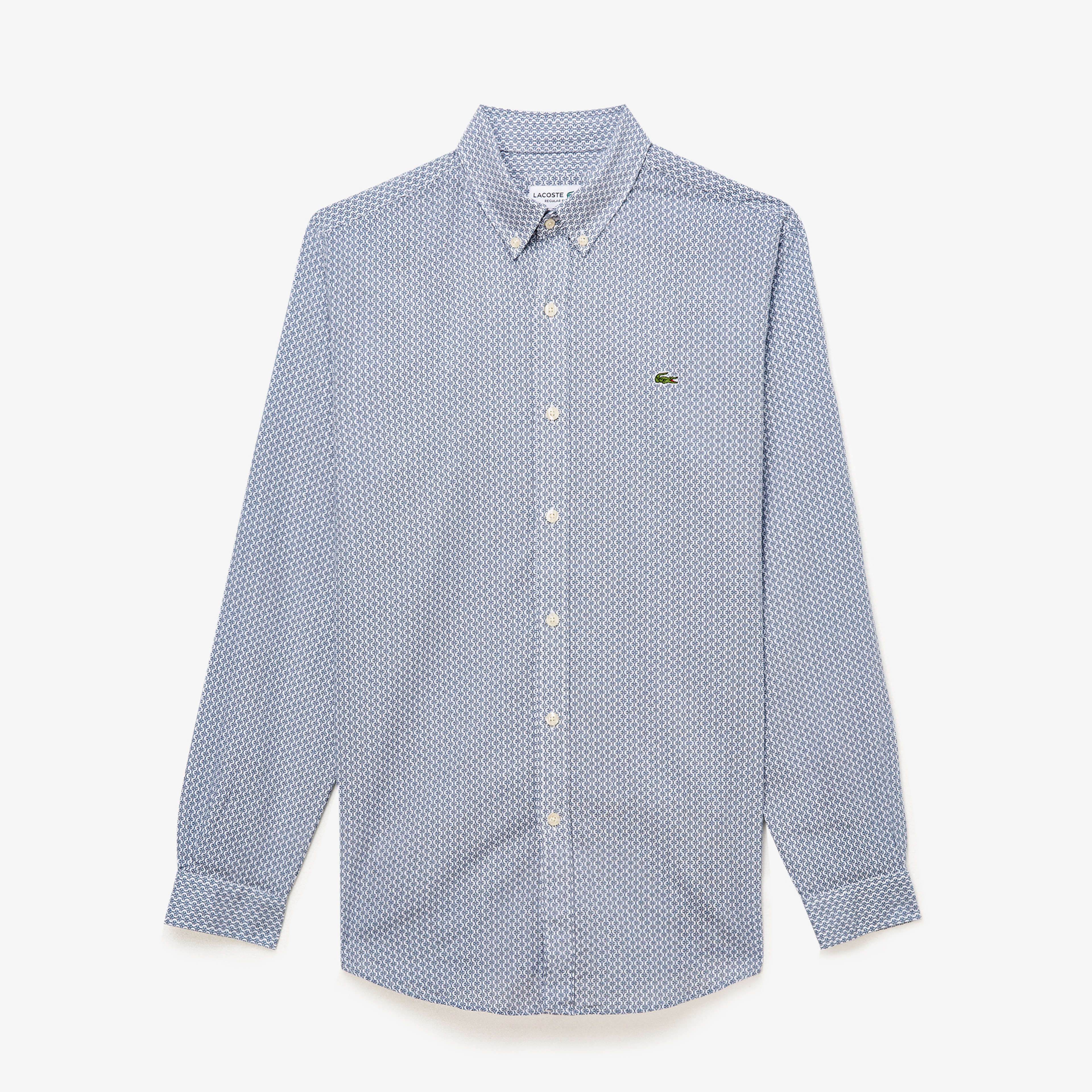 Lacoste Erkek Regular Fit Gri Gömlek