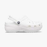Crocs Classic Platform Clog Kadın Beyaz Terlik