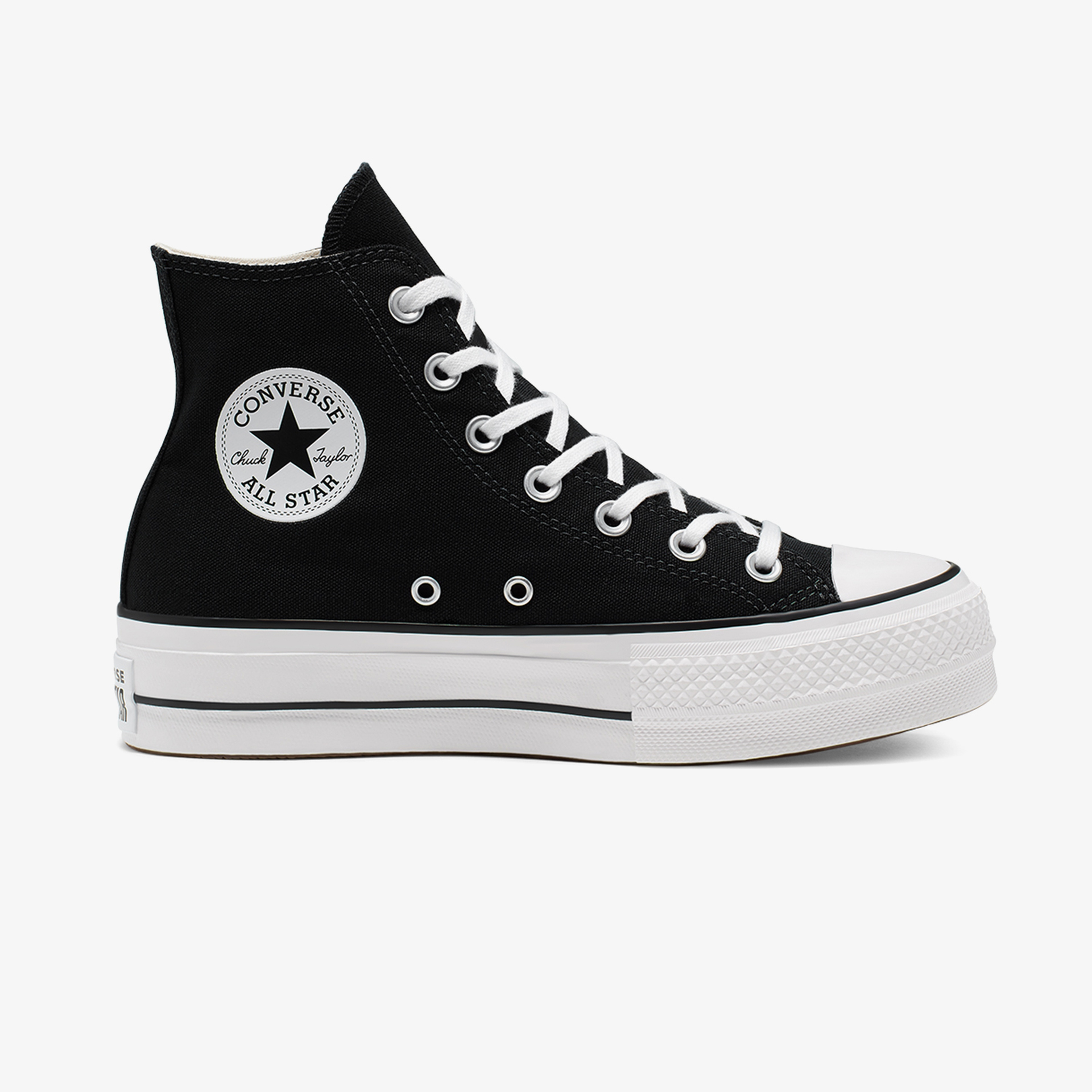 Converse Chuck Taylor All Star Lift Hi Unisex Platform Siyah Sneaker