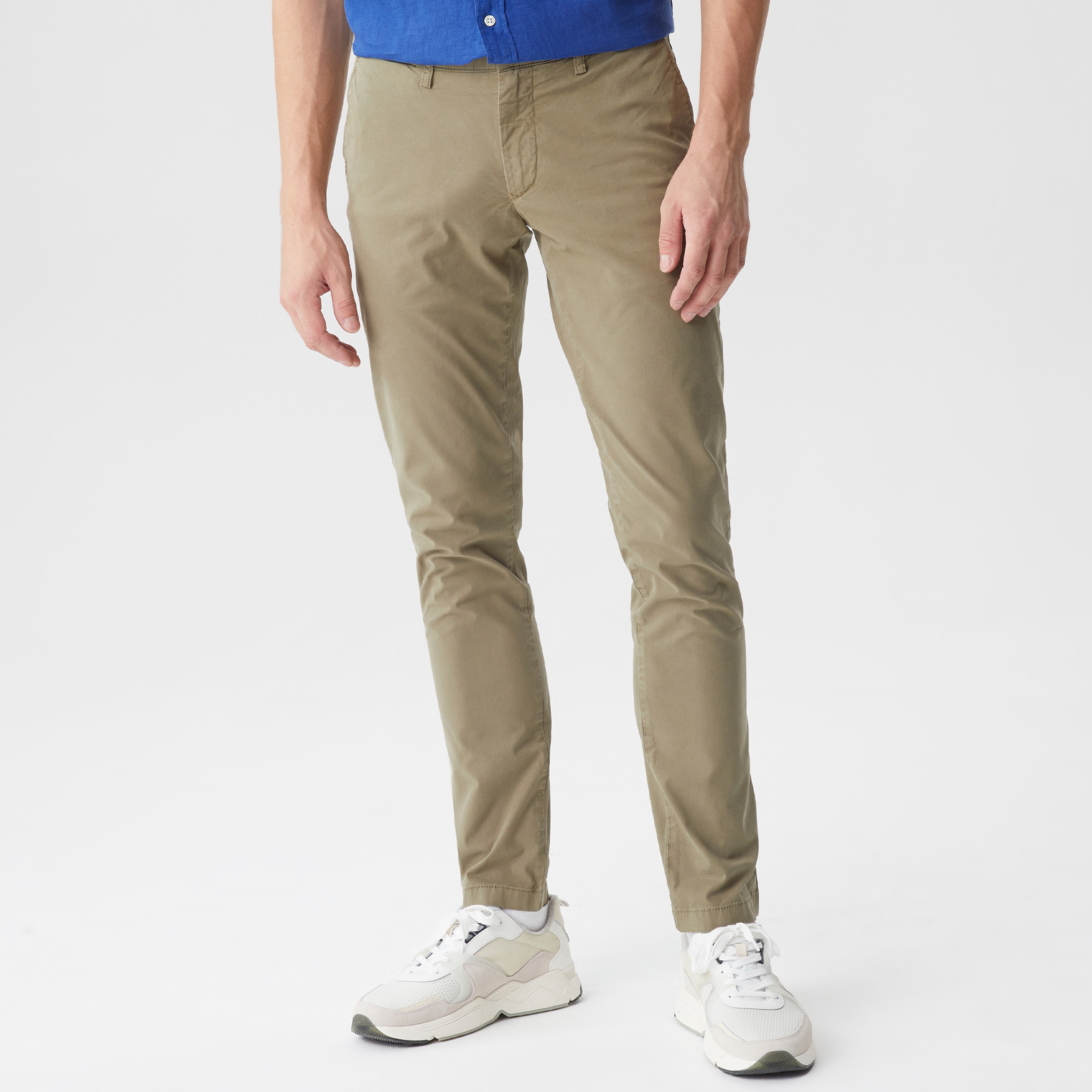 Gant Hallden Erkek Bej Slim Fit Pantolon