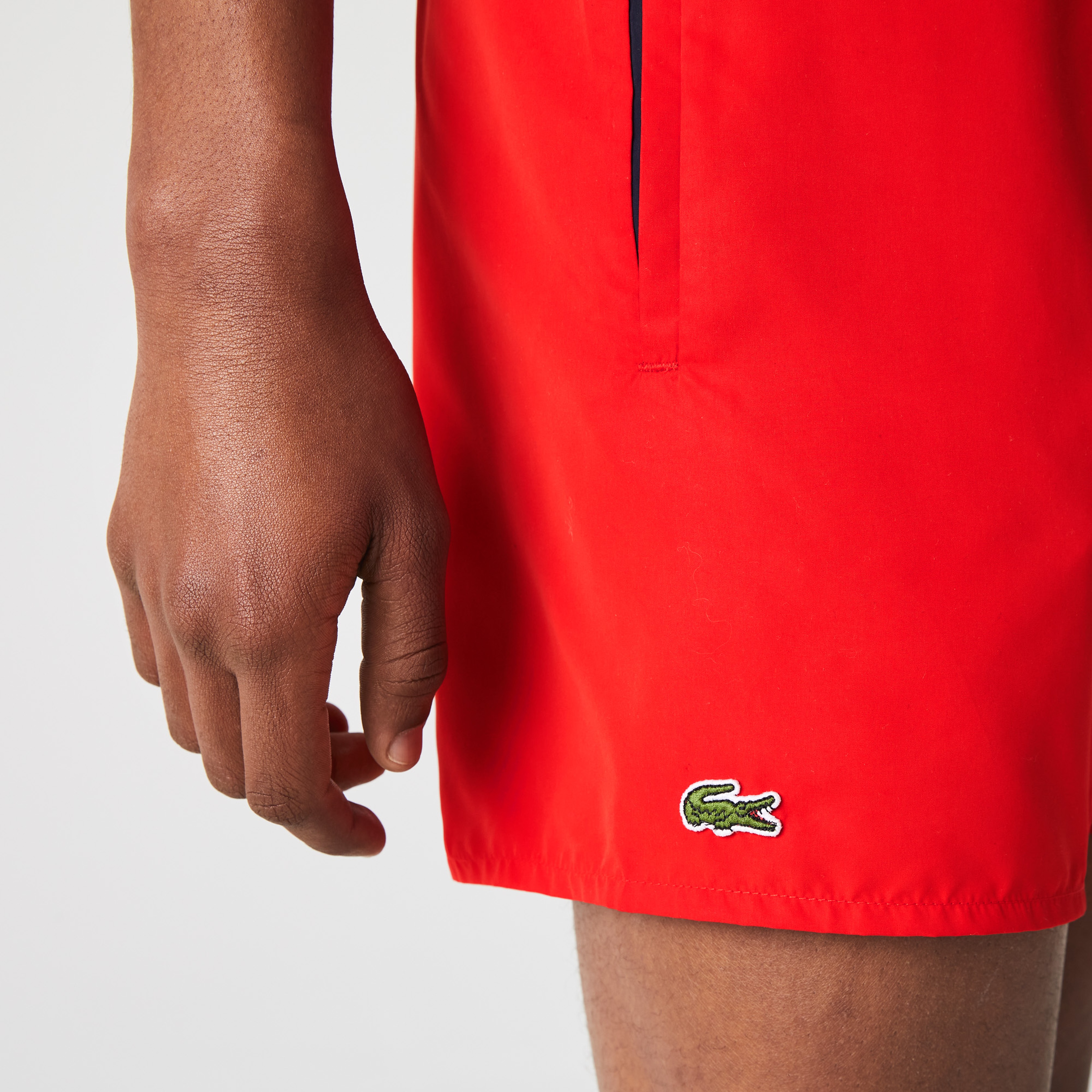 Lacoste Erkek Kırmızı Deniz Şortu