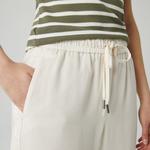 Lacoste Kadın Carrot Fit Beyaz Pantolon