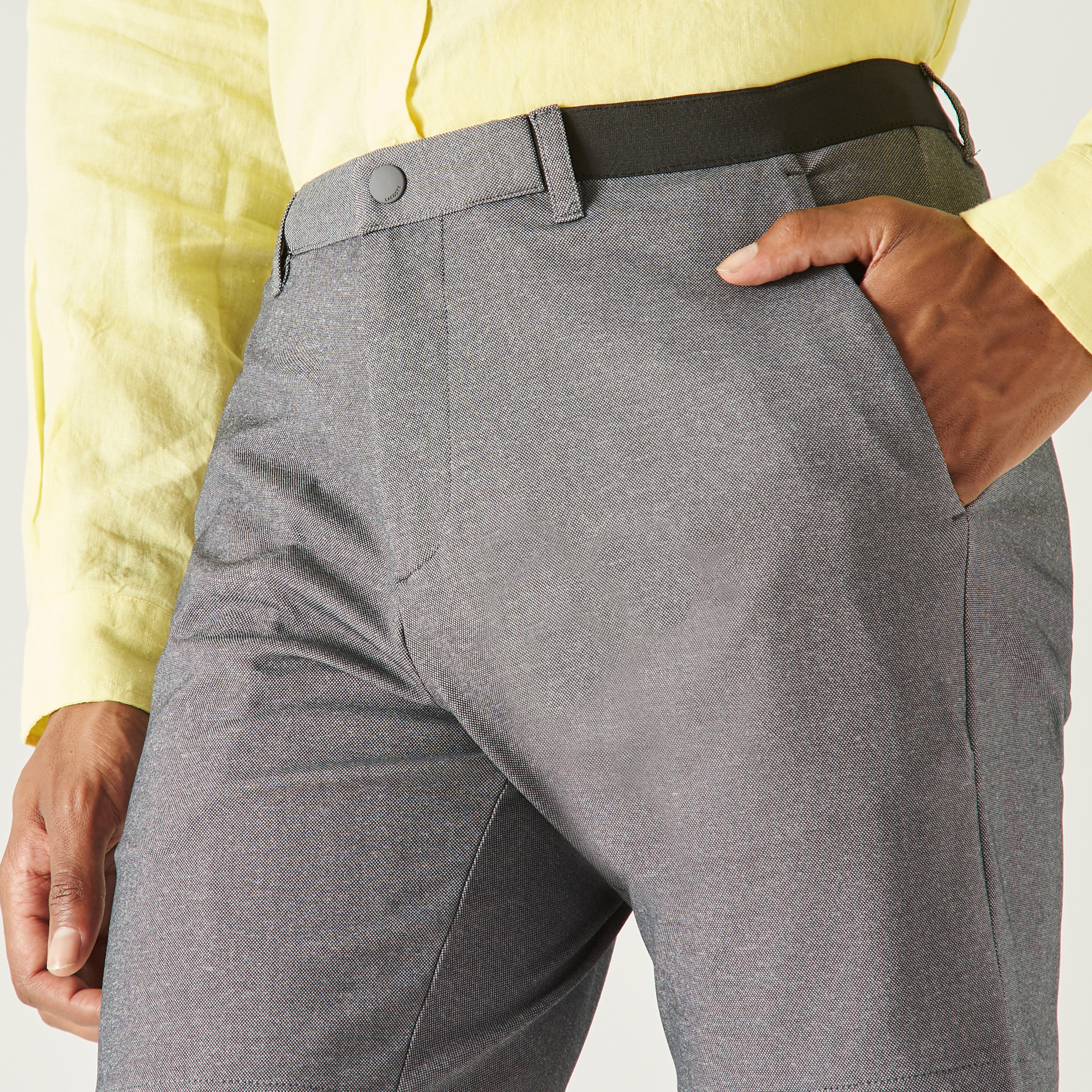 Lacoste Erkek Regular Fit Gri Bermuda Şort