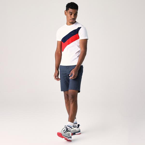 Erkek Slim Fit Lacivert Bermuda Şort