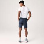 Erkek Slim Fit Lacivert Bermuda Şort