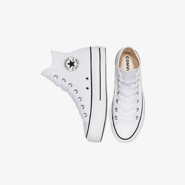 Converse Chuck Taylor All Star Lift Hi Unisex Platform Beyaz Sneaker - Görsel 5