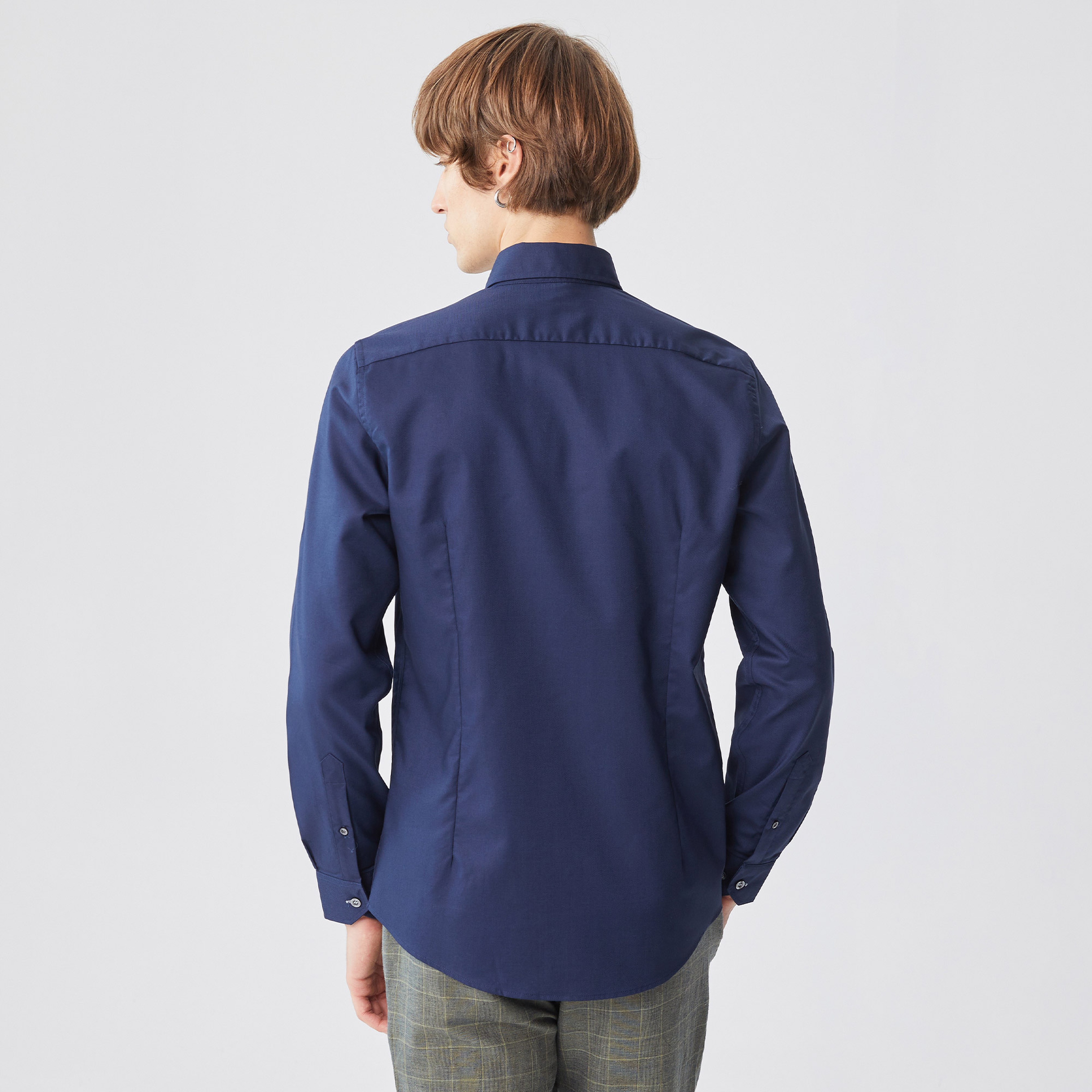 Lacoste Erkek Slim Fit Lacivert Gömlek