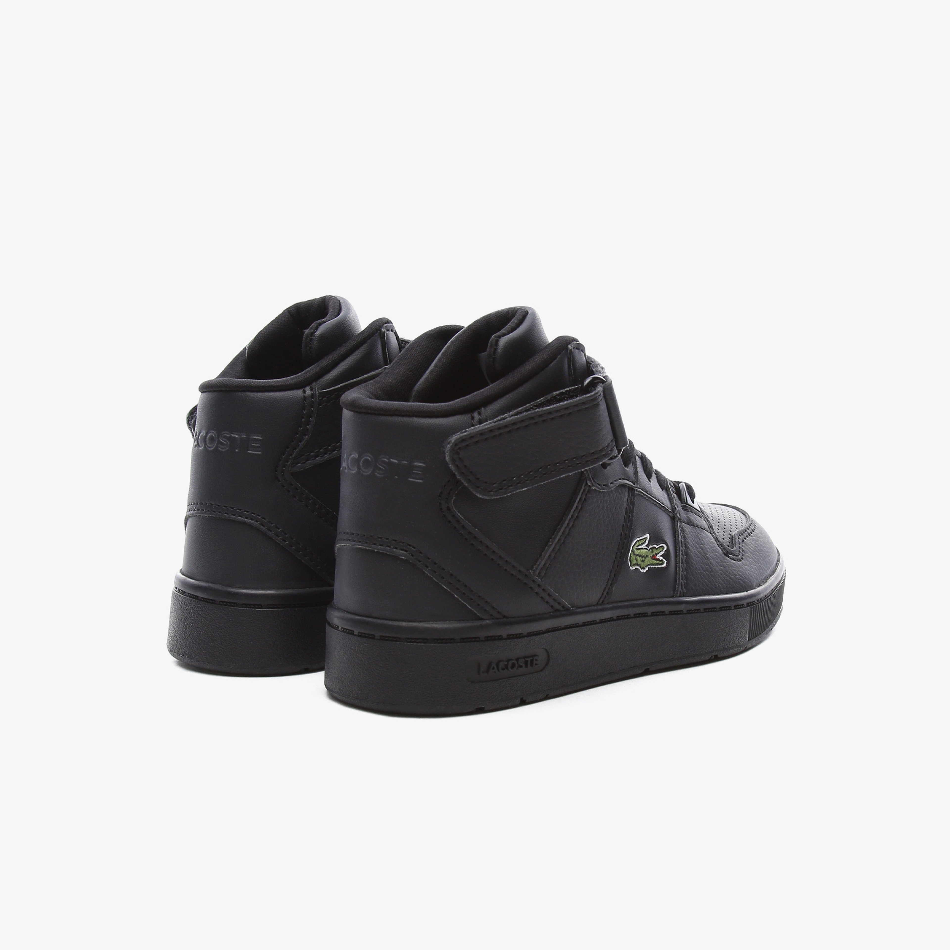 Lacoste Tramline Mid 0120 1 Suc Çocuk Siyah Sneaker