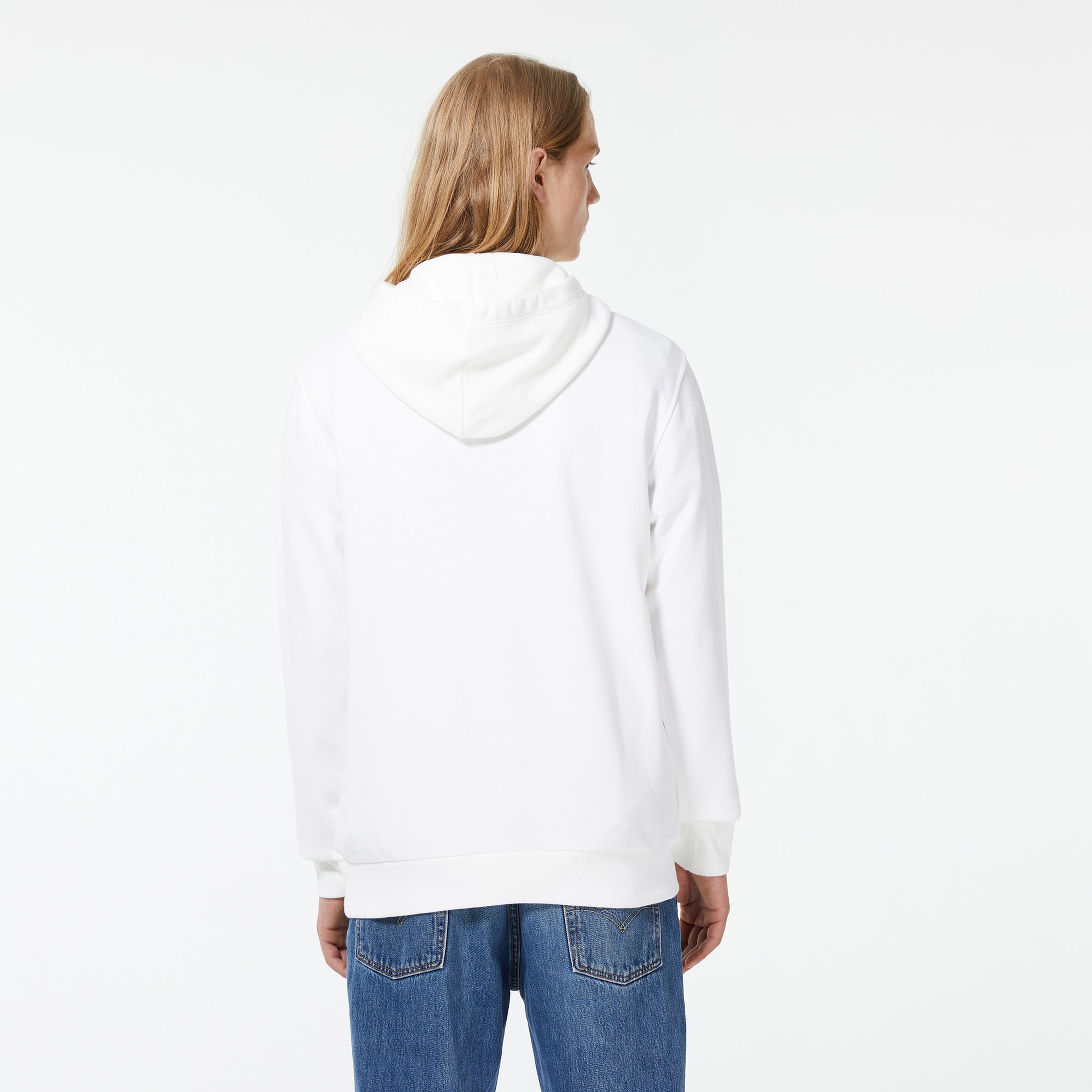 Converse Chuck Comic Hooide Erkek Beyaz Sweatshirt