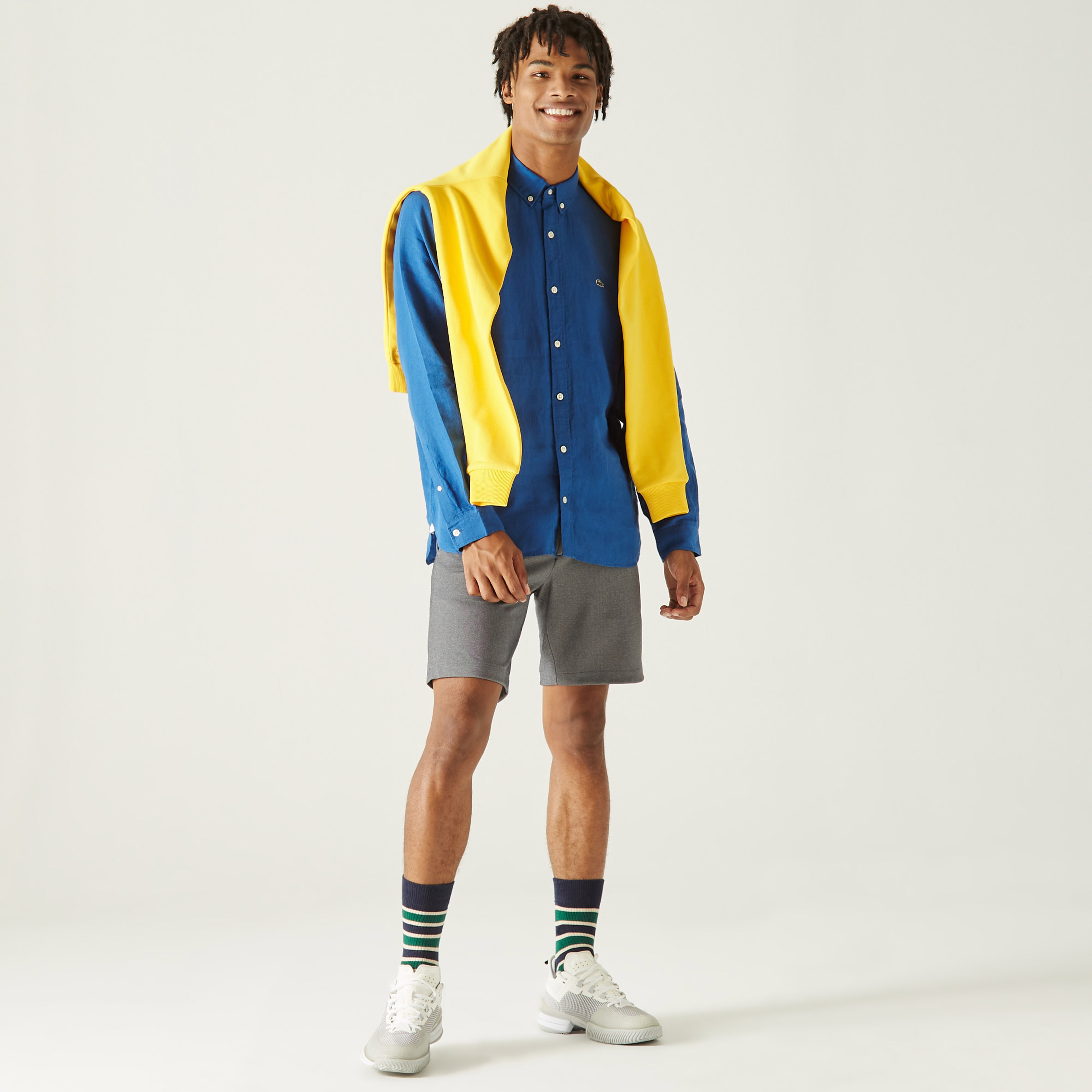 Lacoste Erkek Regular Fit Mavi Gömlek