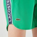 Lacoste Erkek Baskılı Yeşil Mayo Şort