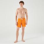 Lacoste Erkek Baskılı Turuncu Mayo Şort