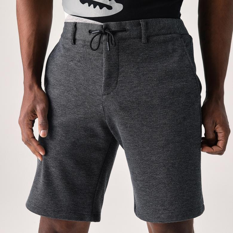 Lacoste Erkek Tapered Fit Gri Bermuda