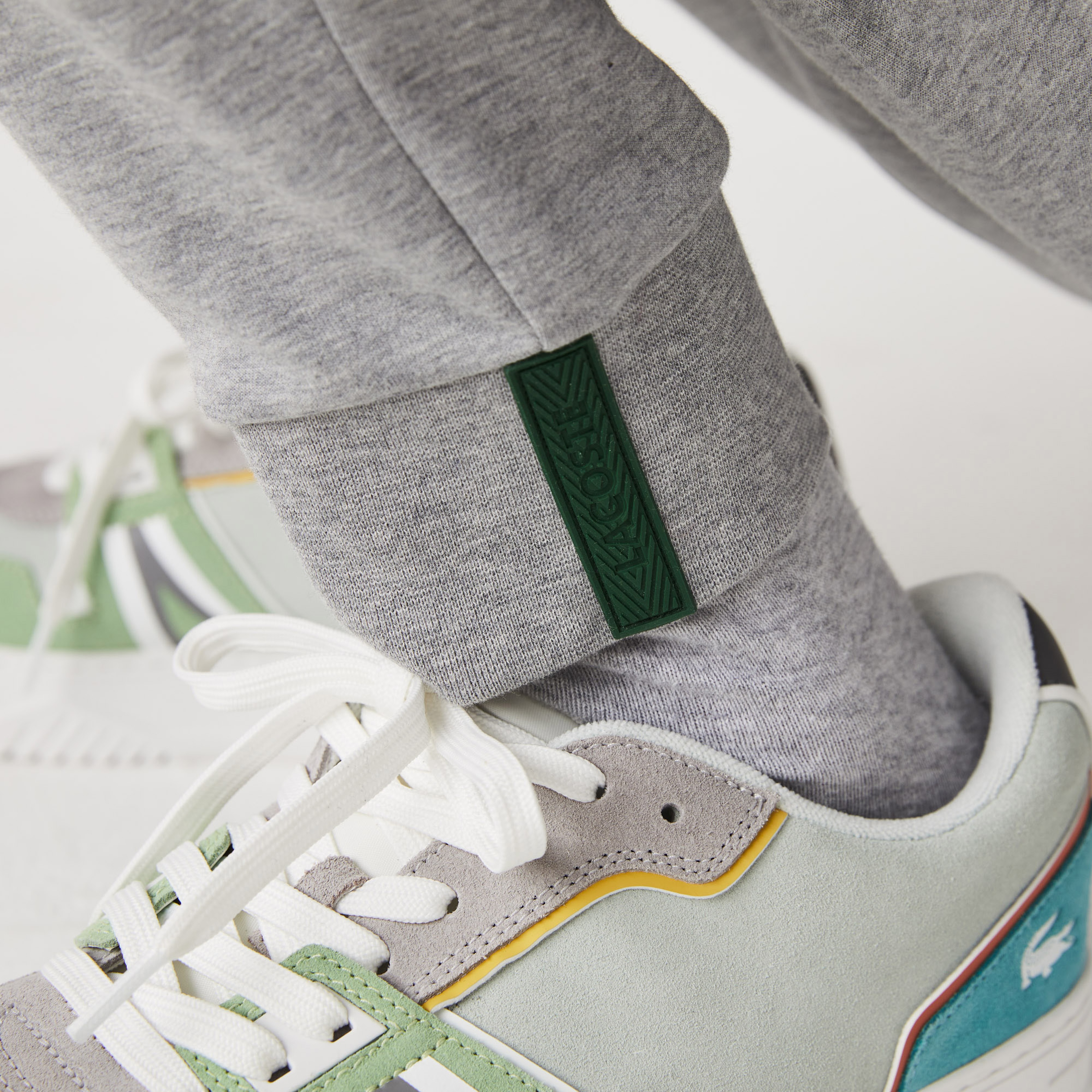 Lacoste Active Erkek Slim Fit Gri Eşofman Altı