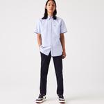 Erkek Slim Fit Chino Siyah Pantolon