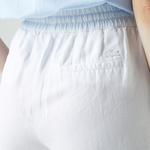 Lacoste Kadın Relaxed Fit Beyaz Şort